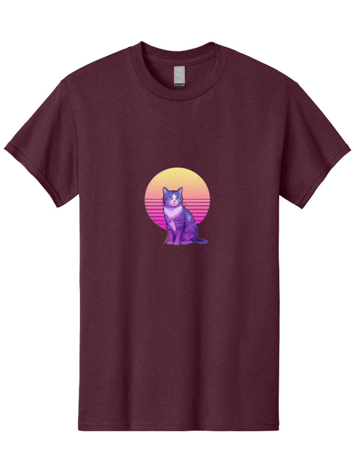 Purple-Cat Men'S Graphic Tee, 100% Cotton, Comfortable Casual Summer Wear, Machine Washable, Vintage Camera, Old Camera, Antique Camera, Black Camera, Classic Photography, Photography Equipment, Nostalgic Device, Film Camera, Camera Art Baj201
