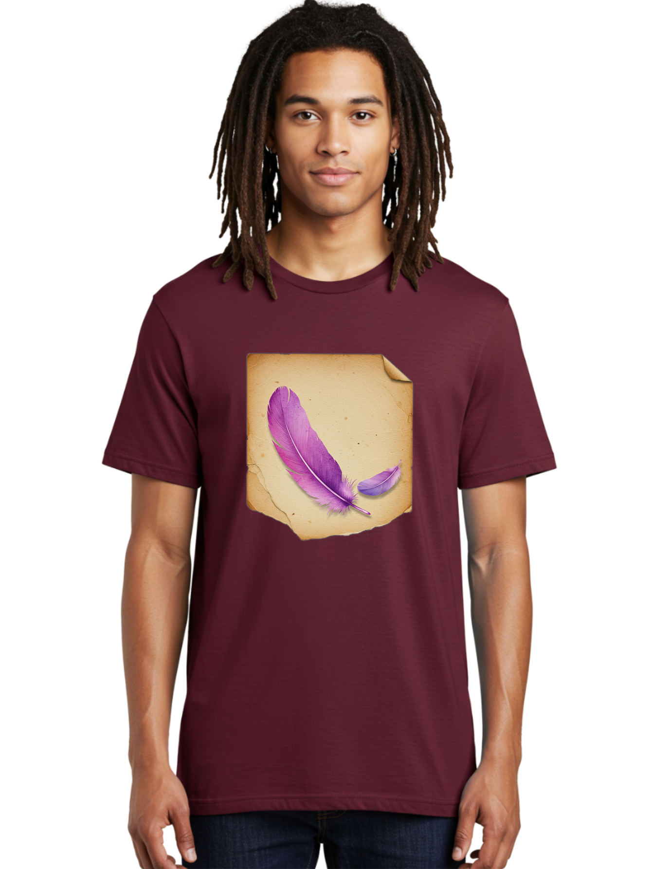 Purple-Feathers Men'S Graphic Tee, 100% Cotton, Comfortable Casual Summer Wear, Machine Washable, Vintage Camera, Old Camera, Antique Camera, Black Camera, Classic Photography, Photography Equipment, Nostalgic Device, Film Camera, Camera Art Baj202