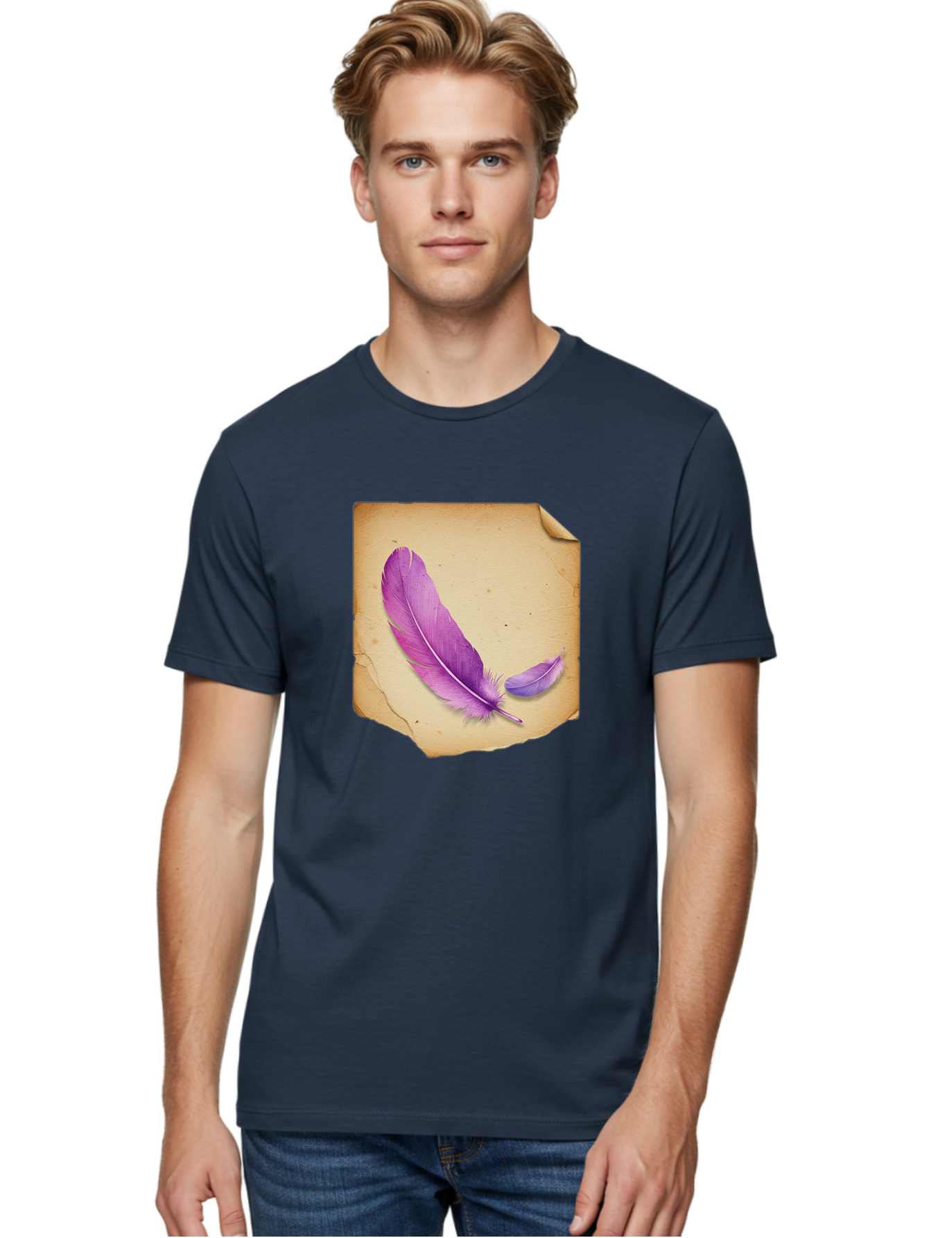Purple-Feathers Men'S Graphic Tee, 100% Cotton, Comfortable Casual Summer Wear, Machine Washable, Vintage Camera, Old Camera, Antique Camera, Black Camera, Classic Photography, Photography Equipment, Nostalgic Device, Film Camera, Camera Art Baj202