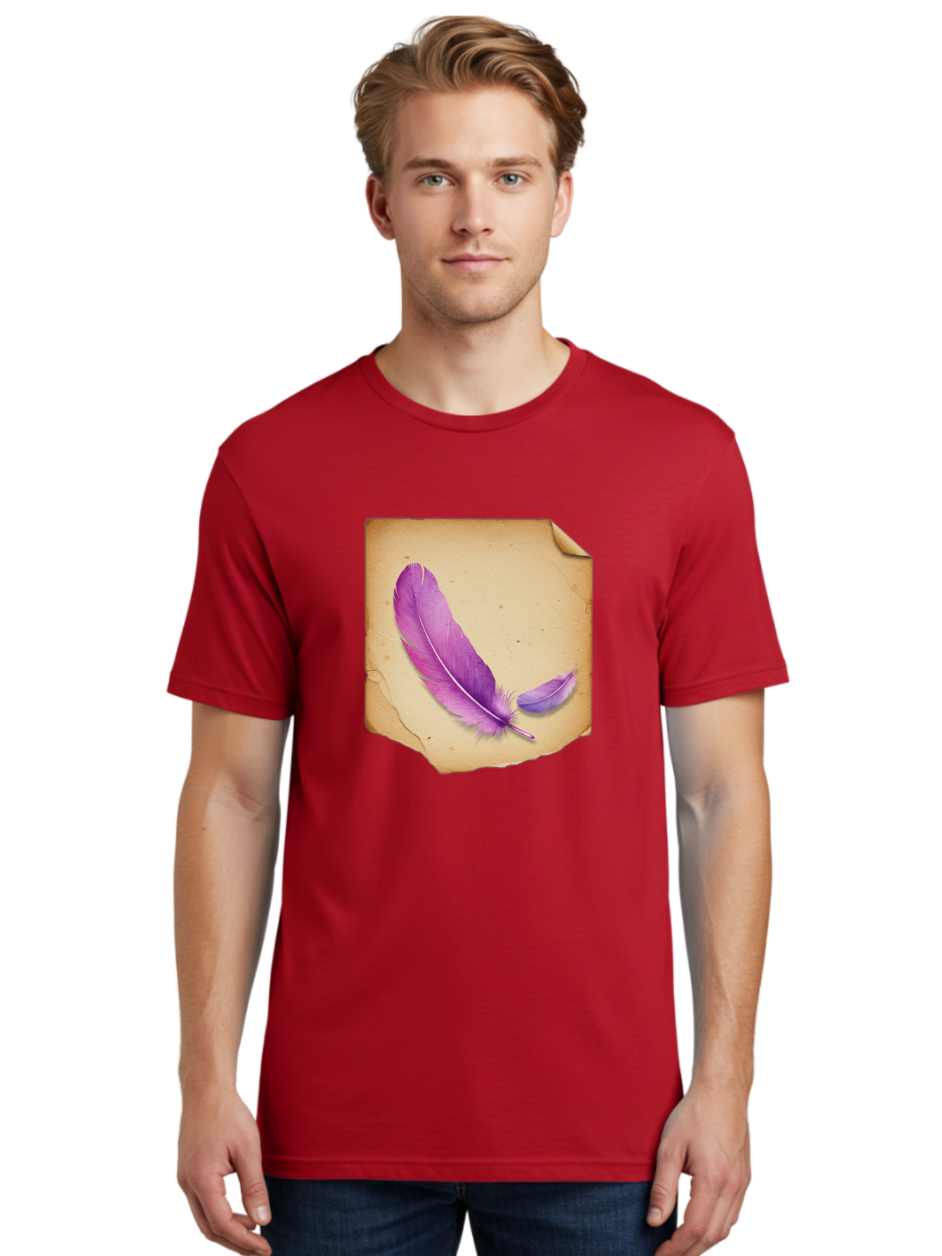 Purple-Feathers Men'S Graphic Tee, 100% Cotton, Comfortable Casual Summer Wear, Machine Washable, Vintage Camera, Old Camera, Antique Camera, Black Camera, Classic Photography, Photography Equipment, Nostalgic Device, Film Camera, Camera Art Baj202