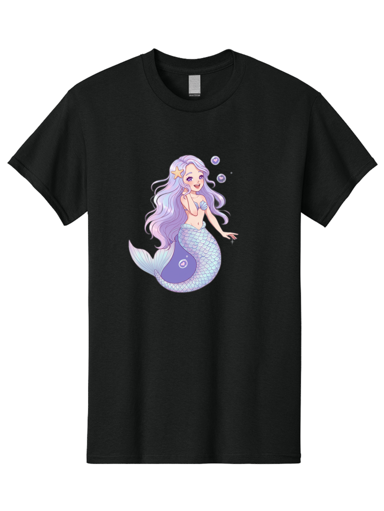 Purple-Mermaid-1 Men'S Graphic Tee, 100% Cotton, Comfortable Casual Summer Wear, Machine Washable, Vintage Camera, Old Camera, Antique Camera, Black Camera, Classic Photography, Photography Equipment, Nostalgic Device, Film Camera, Camera Art Baj203