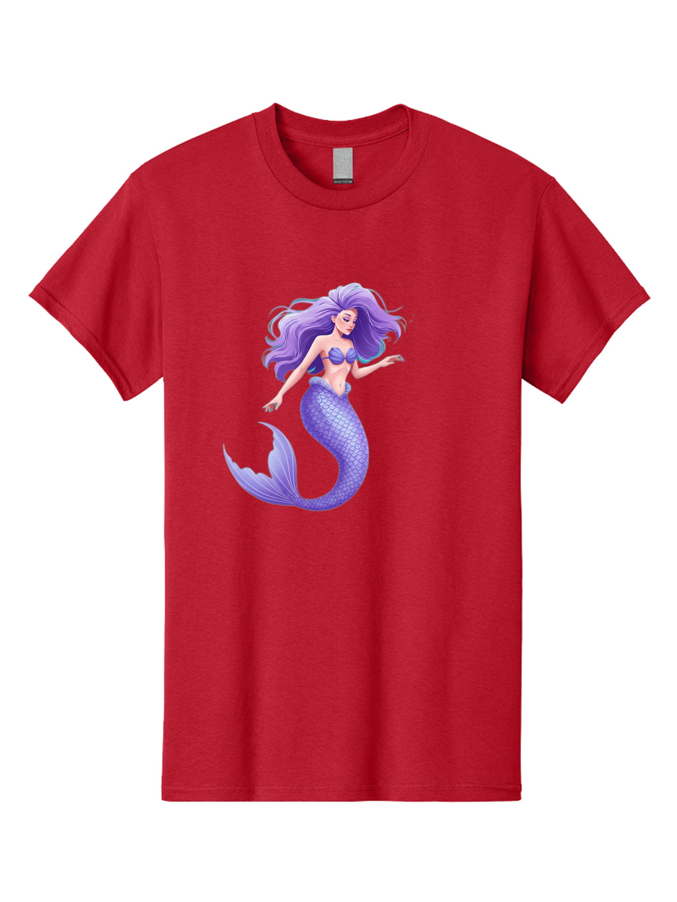 Purple-Mermaid-2 Men'S Graphic Tee, 100% Cotton, Comfortable Casual Summer Wear, Machine Washable, Vintage Camera, Old Camera, Antique Camera, Black Camera, Classic Photography, Photography Equipment, Nostalgic Device, Film Camera, Camera Art Baj204