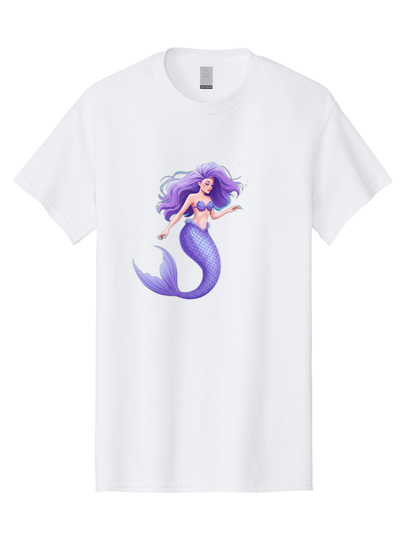 Purple-Mermaid-2 Men'S Graphic Tee, 100% Cotton, Comfortable Casual Summer Wear, Machine Washable, Vintage Camera, Old Camera, Antique Camera, Black Camera, Classic Photography, Photography Equipment, Nostalgic Device, Film Camera, Camera Art Baj204