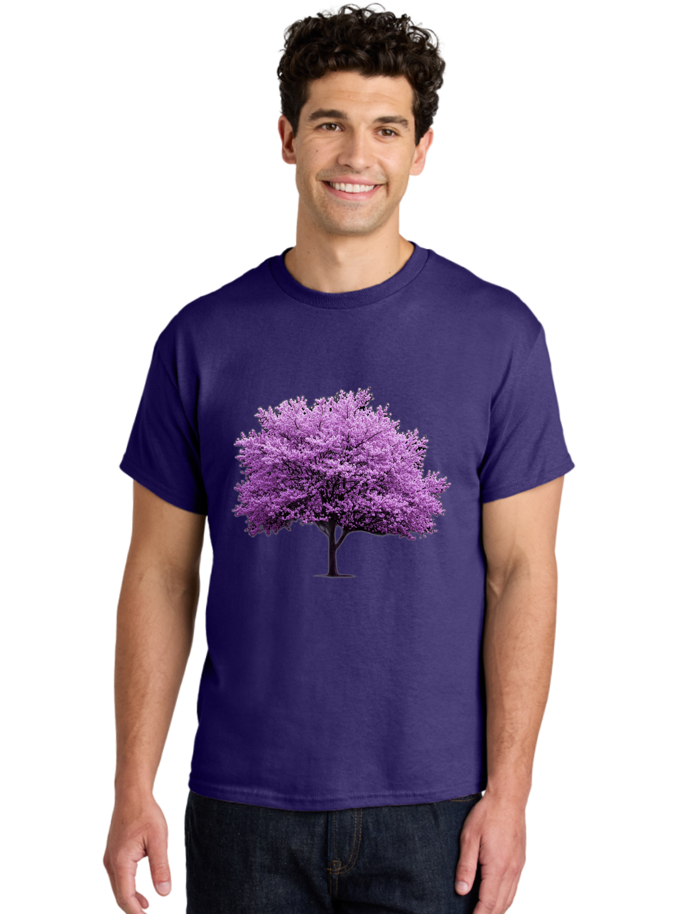 Purple-Tree-1 Men'S Graphic Tee, 100% Cotton, Comfortable Casual Summer Wear, Machine Washable, Vintage Camera, Old Camera, Antique Camera, Black Camera, Classic Photography, Photography Equipment, Nostalgic Device, Film Camera, Camera Art Baj208
