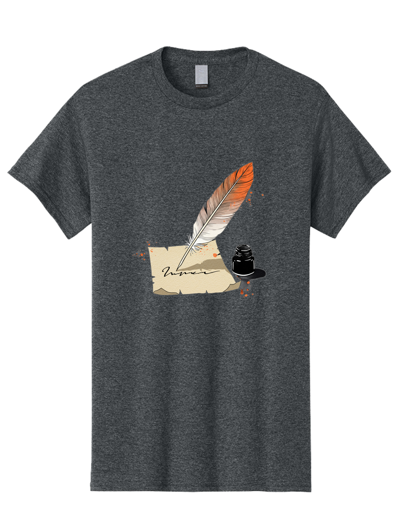 Quill-And-Ink Men'S Graphic Tee, 100% Cotton, Comfortable Casual Summer Wear, Machine Washable, Vintage Camera, Old Camera, Antique Camera, Black Camera, Classic Photography, Photography Equipment, Nostalgic Device, Film Camera, Camera Art Baj210