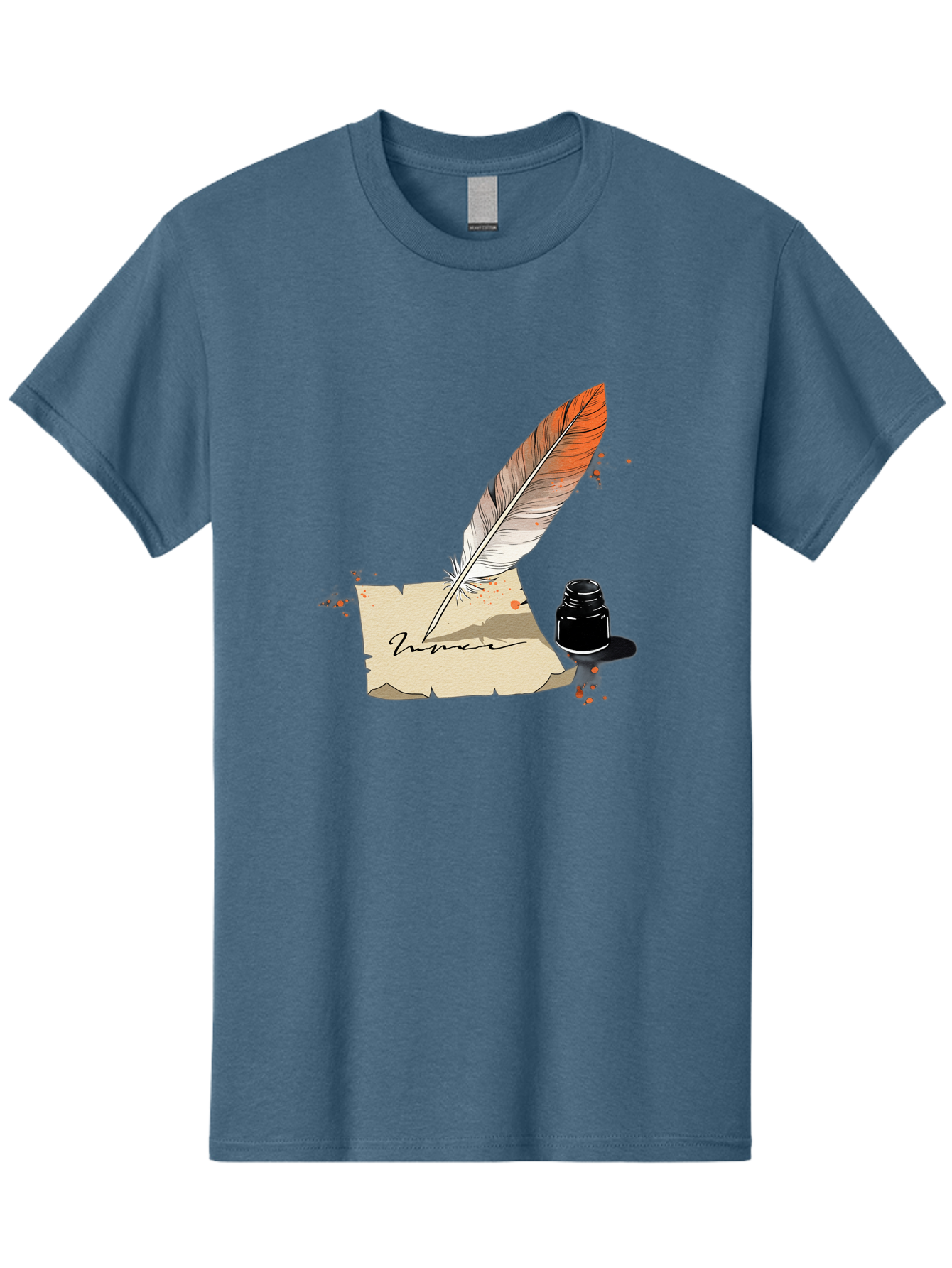 Quill-And-Ink Men'S Graphic Tee, 100% Cotton, Comfortable Casual Summer Wear, Machine Washable, Vintage Camera, Old Camera, Antique Camera, Black Camera, Classic Photography, Photography Equipment, Nostalgic Device, Film Camera, Camera Art Baj210