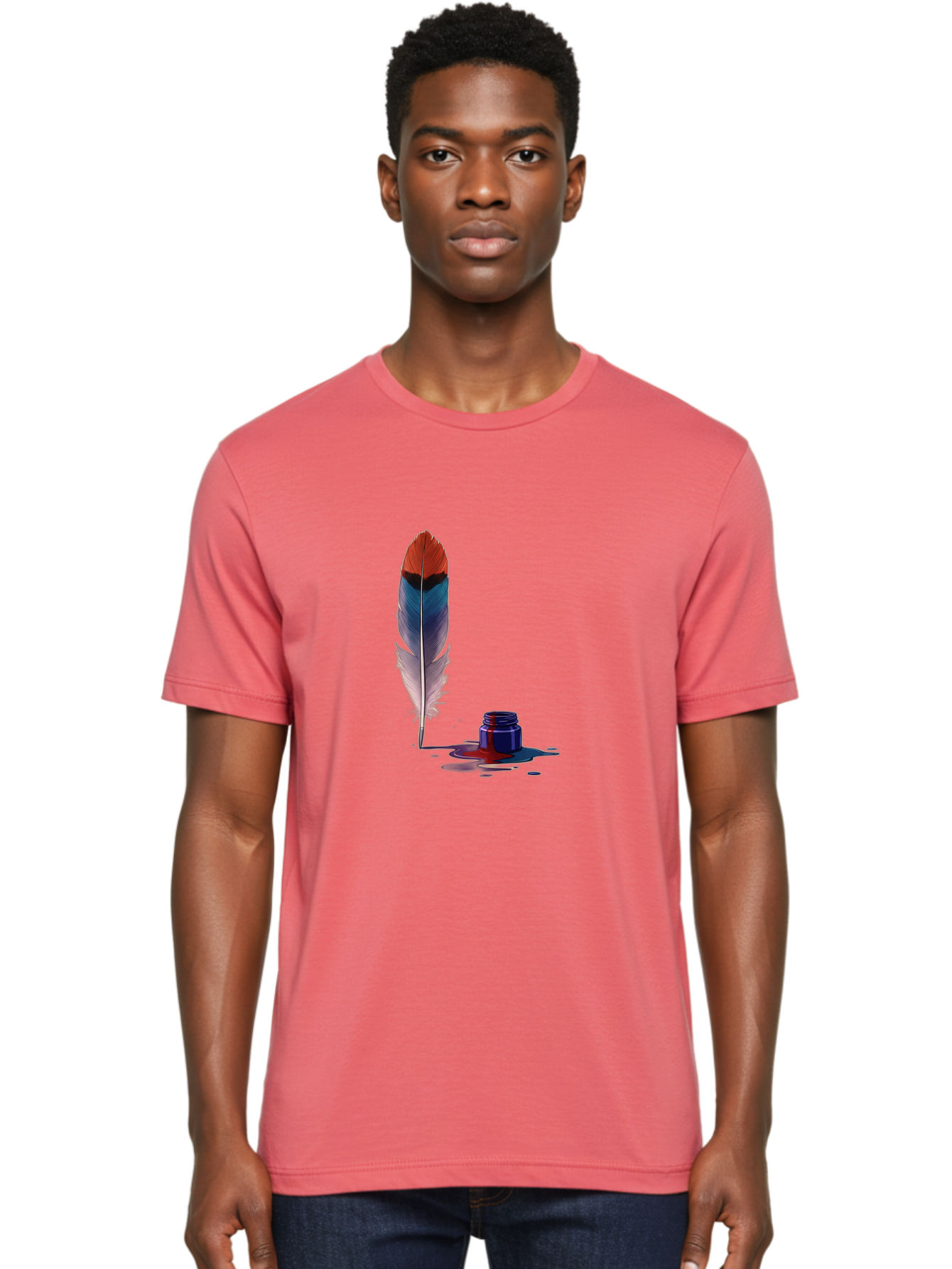 Quill-And-Inkwell Men'S Graphic Tee, 100% Cotton, Comfortable Casual Summer Wear, Machine Washable, Vintage Camera, Old Camera, Antique Camera, Black Camera, Classic Photography, Photography Equipment, Nostalgic Device, Film Camera, Camera Art Baj211