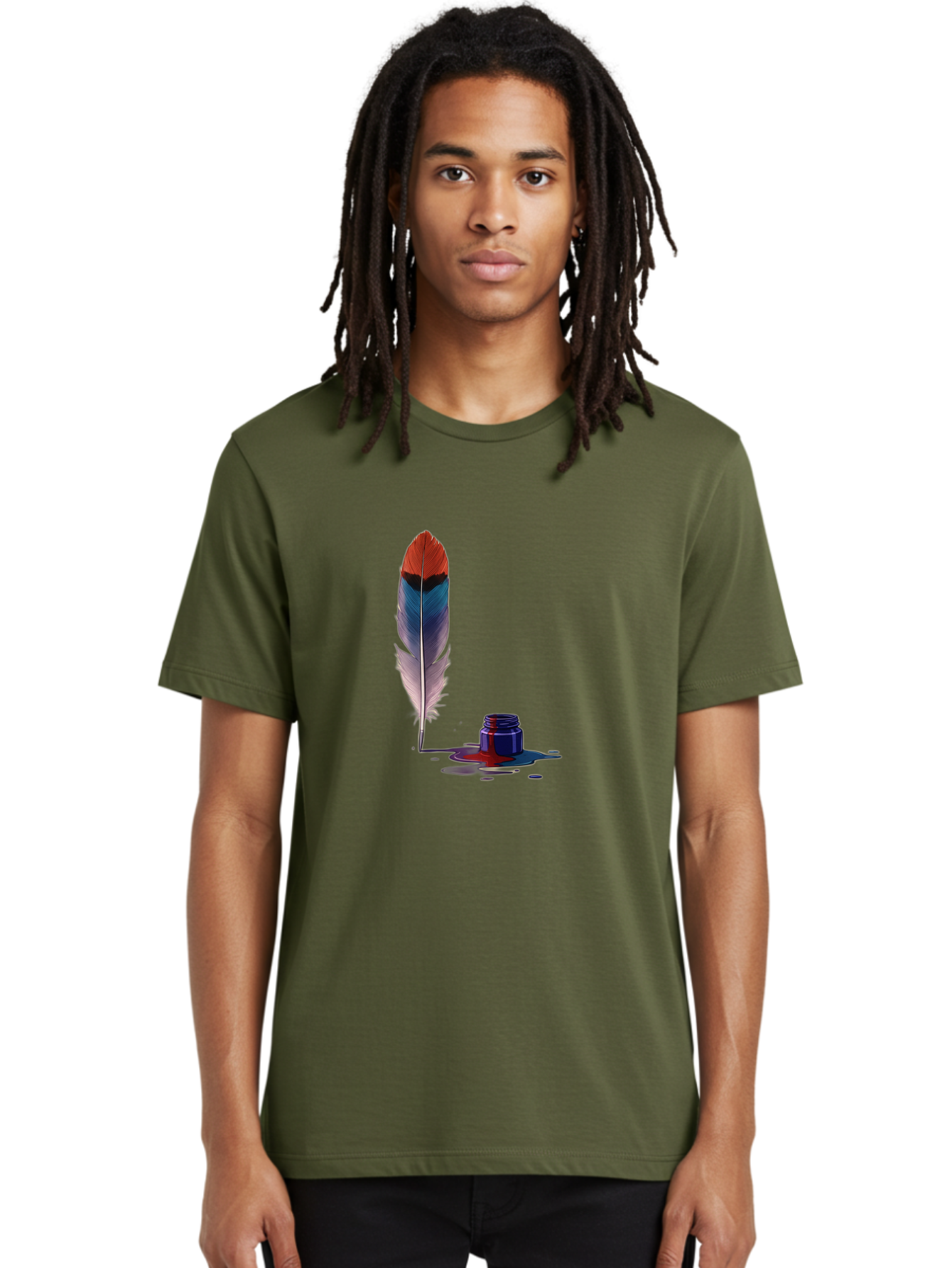 Quill-And-Inkwell Men'S Graphic Tee, 100% Cotton, Comfortable Casual Summer Wear, Machine Washable, Vintage Camera, Old Camera, Antique Camera, Black Camera, Classic Photography, Photography Equipment, Nostalgic Device, Film Camera, Camera Art Baj211