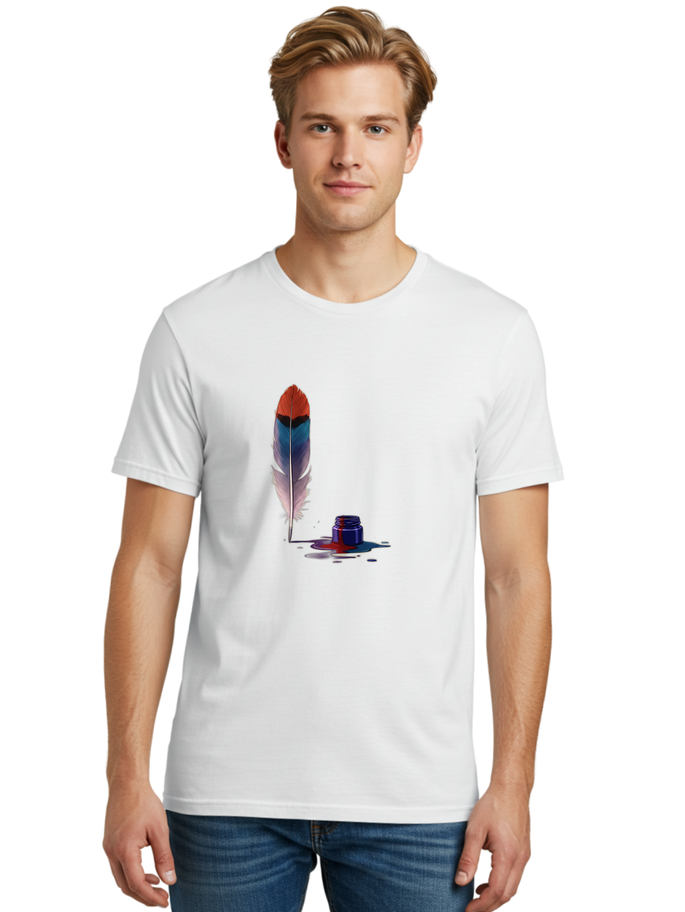 Quill-And-Inkwell Men'S Graphic Tee, 100% Cotton, Comfortable Casual Summer Wear, Machine Washable, Vintage Camera, Old Camera, Antique Camera, Black Camera, Classic Photography, Photography Equipment, Nostalgic Device, Film Camera, Camera Art Baj211