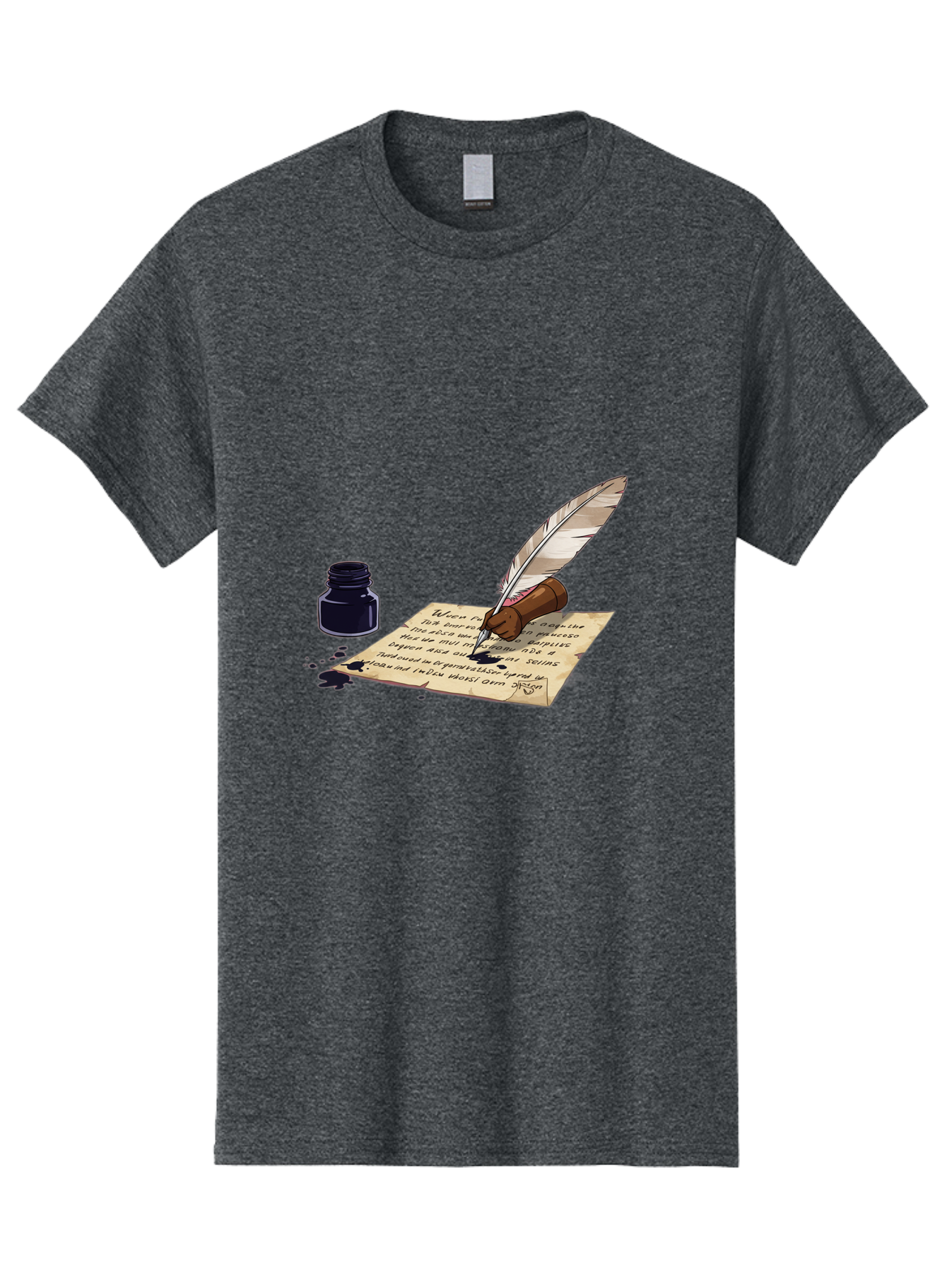 Quill-Pen-And-Ink Men'S Graphic Tee, 100% Cotton, Comfortable Casual Summer Wear, Machine Washable, Vintage Camera, Old Camera, Antique Camera, Black Camera, Classic Photography, Photography Equipment, Nostalgic Device, Film Camera, Camera Art Baj213