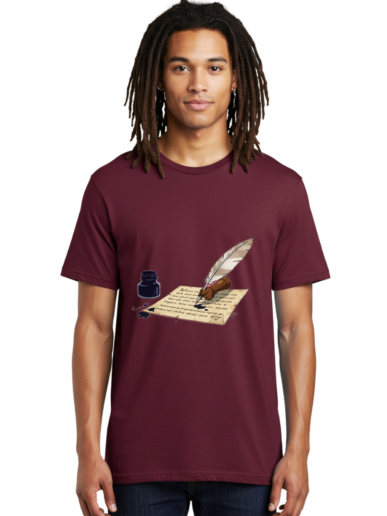 Quill-Pen-And-Ink Men'S Graphic Tee, 100% Cotton, Comfortable Casual Summer Wear, Machine Washable, Vintage Camera, Old Camera, Antique Camera, Black Camera, Classic Photography, Photography Equipment, Nostalgic Device, Film Camera, Camera Art Baj213