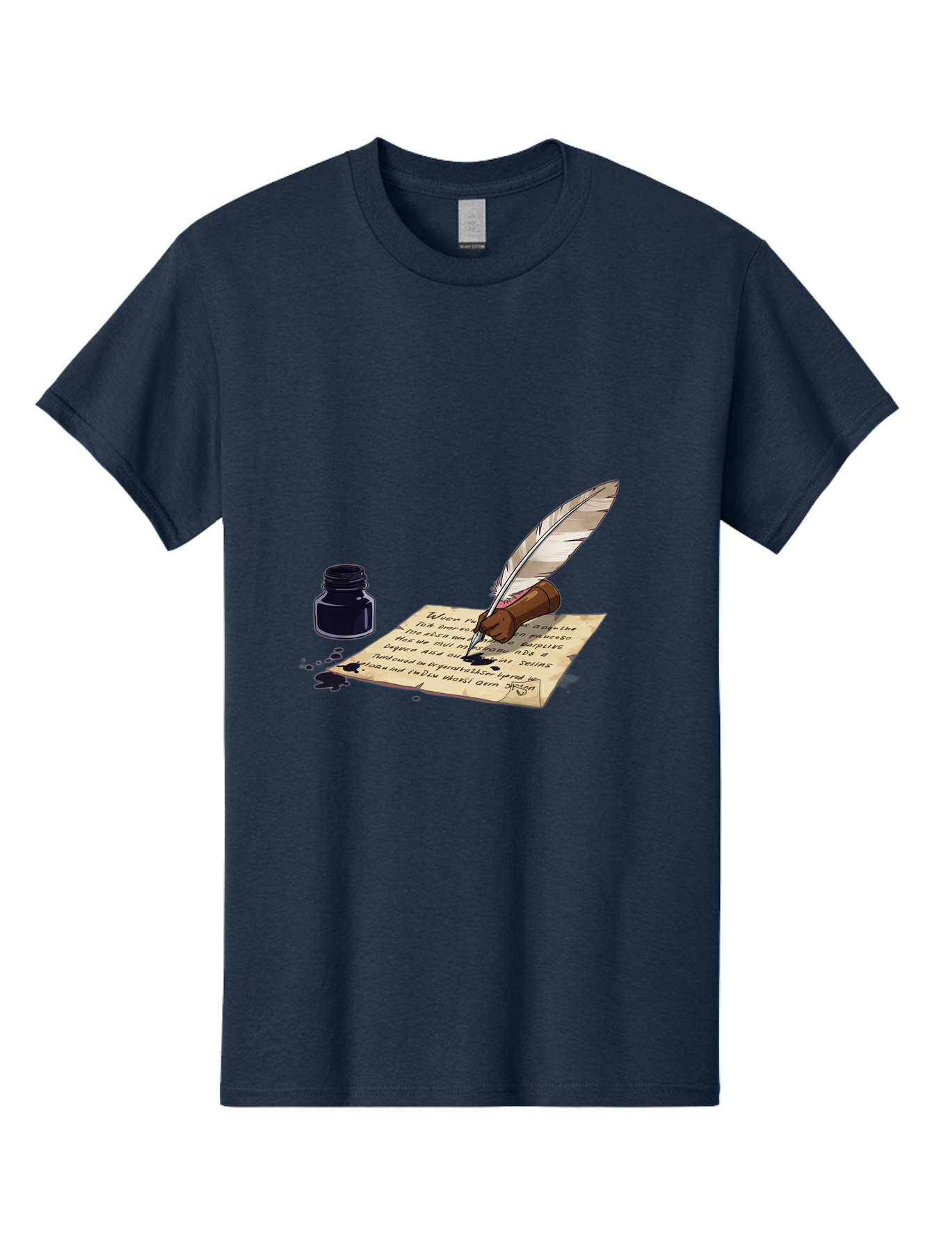 Quill-Pen-And-Ink Men'S Graphic Tee, 100% Cotton, Comfortable Casual Summer Wear, Machine Washable, Vintage Camera, Old Camera, Antique Camera, Black Camera, Classic Photography, Photography Equipment, Nostalgic Device, Film Camera, Camera Art Baj213