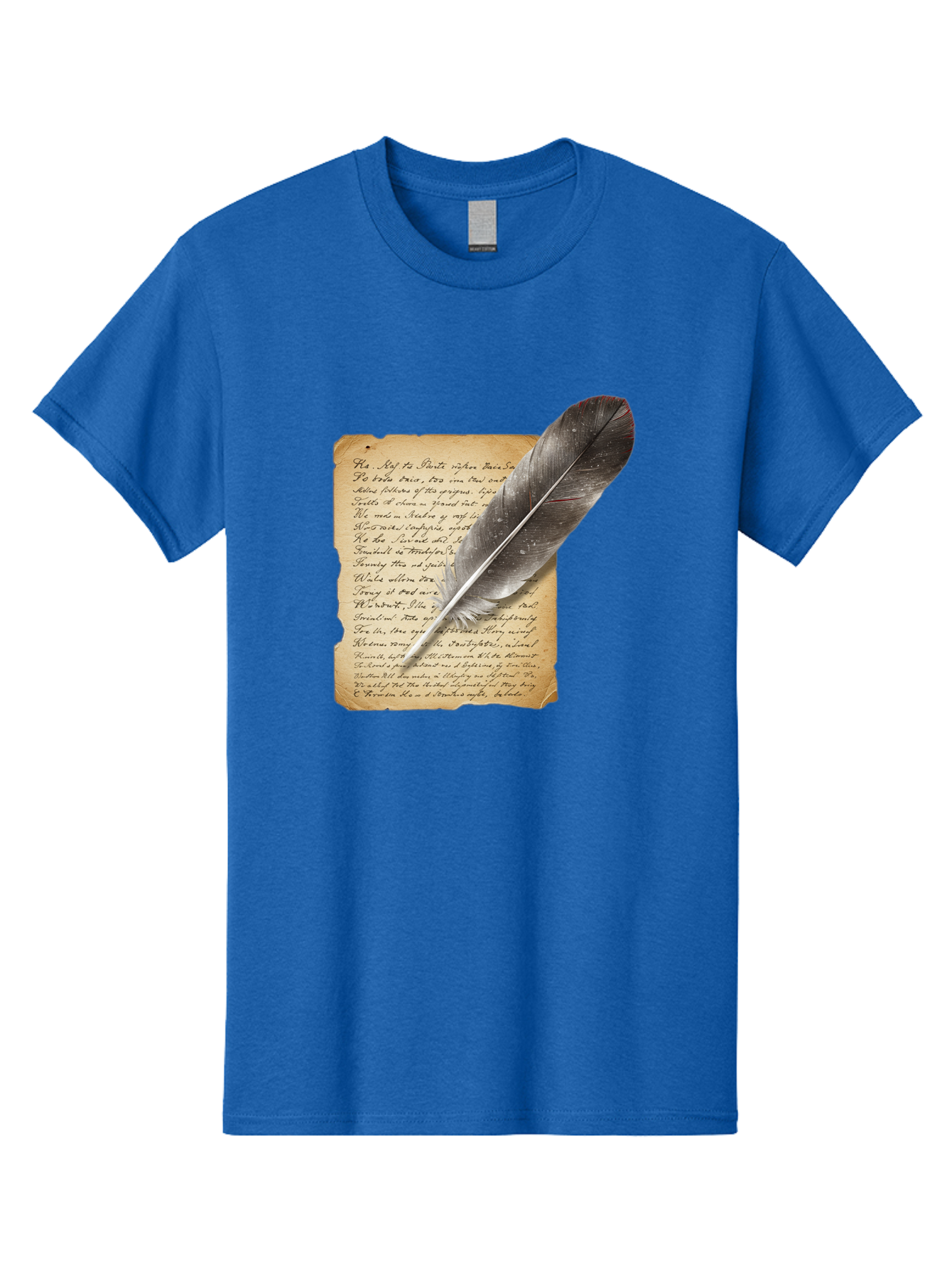 Quill-Pen-On-Parchment Men'S Graphic Tee, 100% Cotton, Comfortable Casual Summer Wear, Machine Washable, Vintage Camera, Old Camera, Antique Camera, Black Camera, Classic Photography, Photography Equipment, Nostalgic Device, Film Camera, Baj214