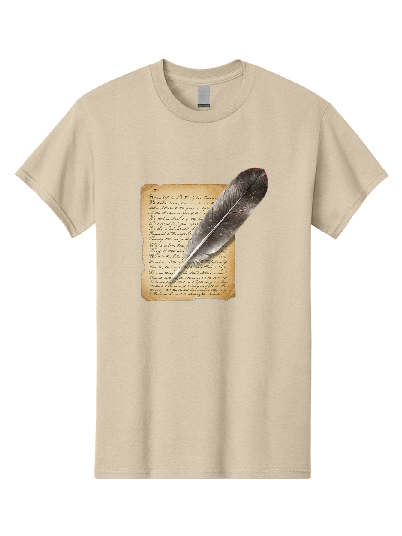 Quill-Pen-On-Parchment Men'S Graphic Tee, 100% Cotton, Comfortable Casual Summer Wear, Machine Washable, Vintage Camera, Old Camera, Antique Camera, Black Camera, Classic Photography, Photography Equipment, Nostalgic Device, Film Camera, Baj214