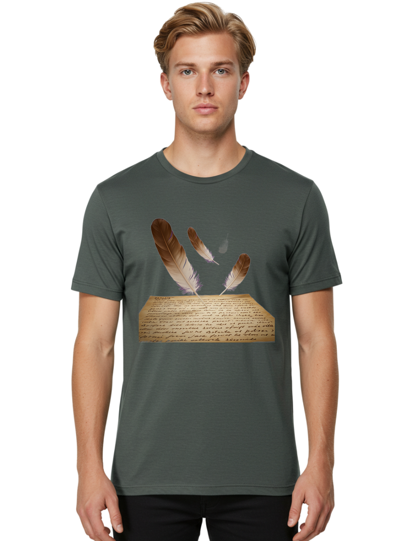 Quill-Pens Men'S Graphic Tee, 100% Cotton, Comfortable Casual Summer Wear, Machine Washable, Vintage Camera, Old Camera, Antique Camera, Black Camera, Classic Photography, Photography Equipment, Nostalgic Device, Film Camera, Camera Art Baj216