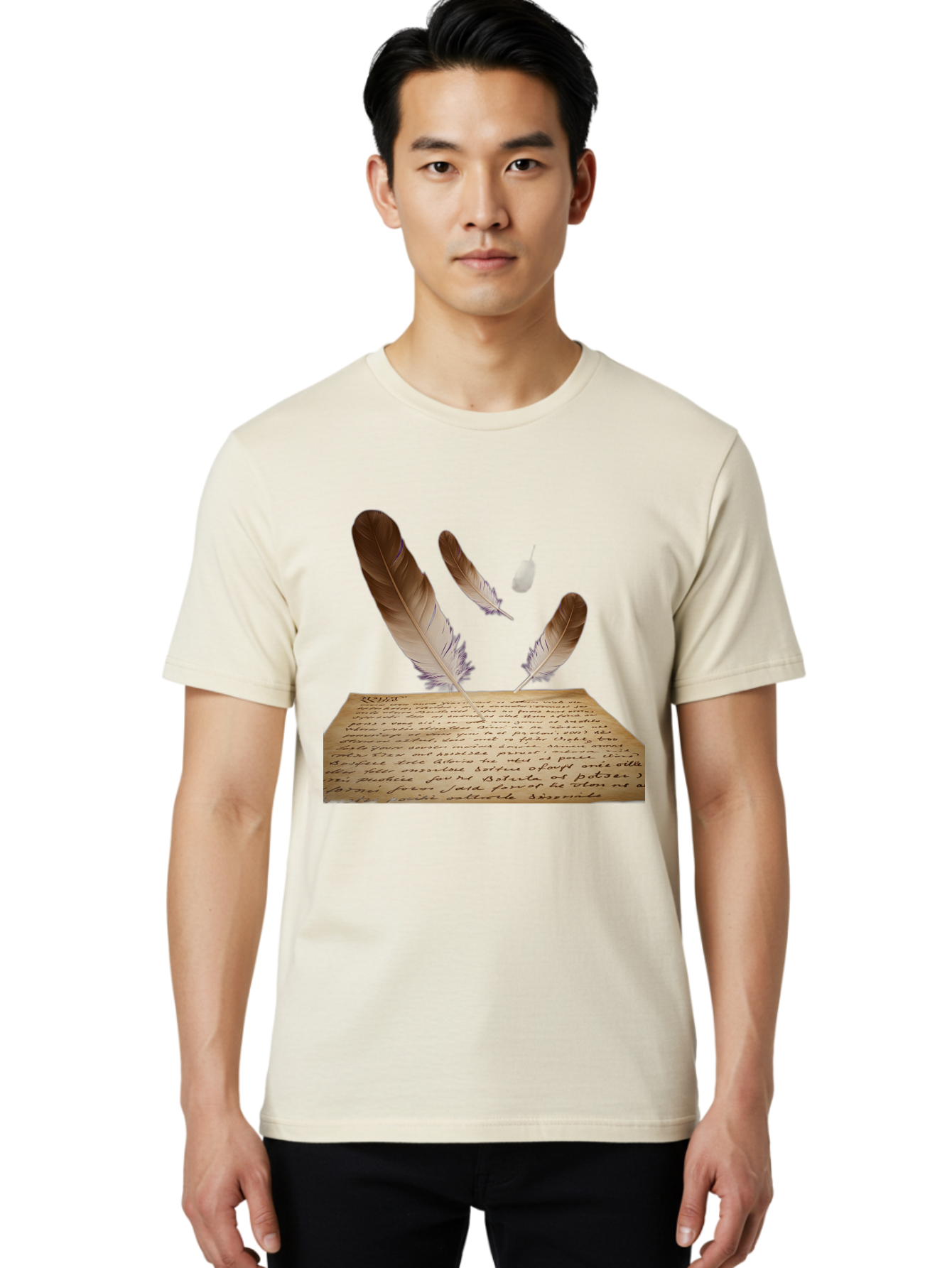 Quill-Pens Men'S Graphic Tee, 100% Cotton, Comfortable Casual Summer Wear, Machine Washable, Vintage Camera, Old Camera, Antique Camera, Black Camera, Classic Photography, Photography Equipment, Nostalgic Device, Film Camera, Camera Art Baj216