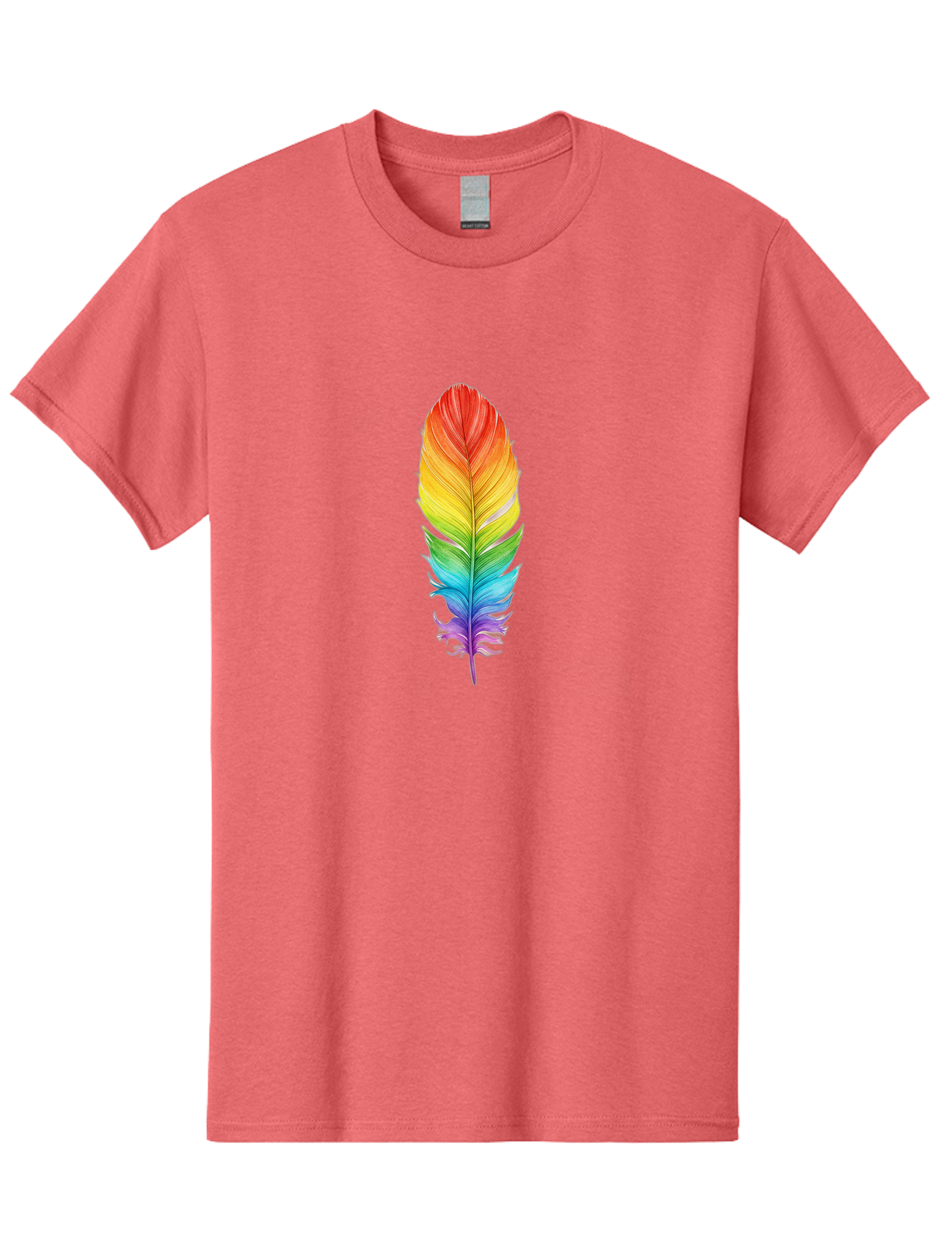 Rainbow-Feather-10 Men'S Graphic Tee, 100% Cotton, Comfortable Casual Summer Wear, Machine Washable, Vintage Camera, Old Camera, Antique Camera, Black Camera, Classic Photography, Photography Equipment, Nostalgic Device, Film Camera, Baj218
