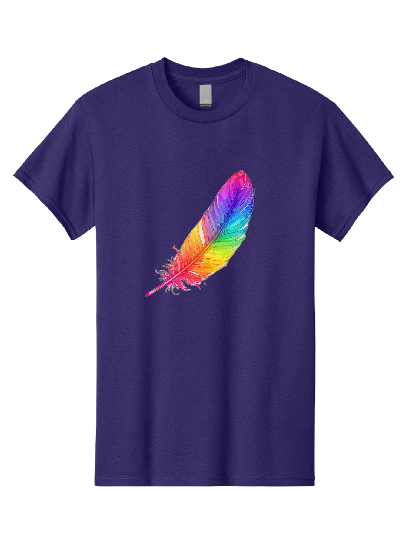 Rainbow-Feather-11 Men'S Graphic Tee, 100% Cotton, Comfortable Casual Summer Wear, Machine Washable, Vintage Camera, Old Camera, Antique Camera, Black Camera, Classic Photography, Photography Equipment, Nostalgic Device, Film Camera, Baj219