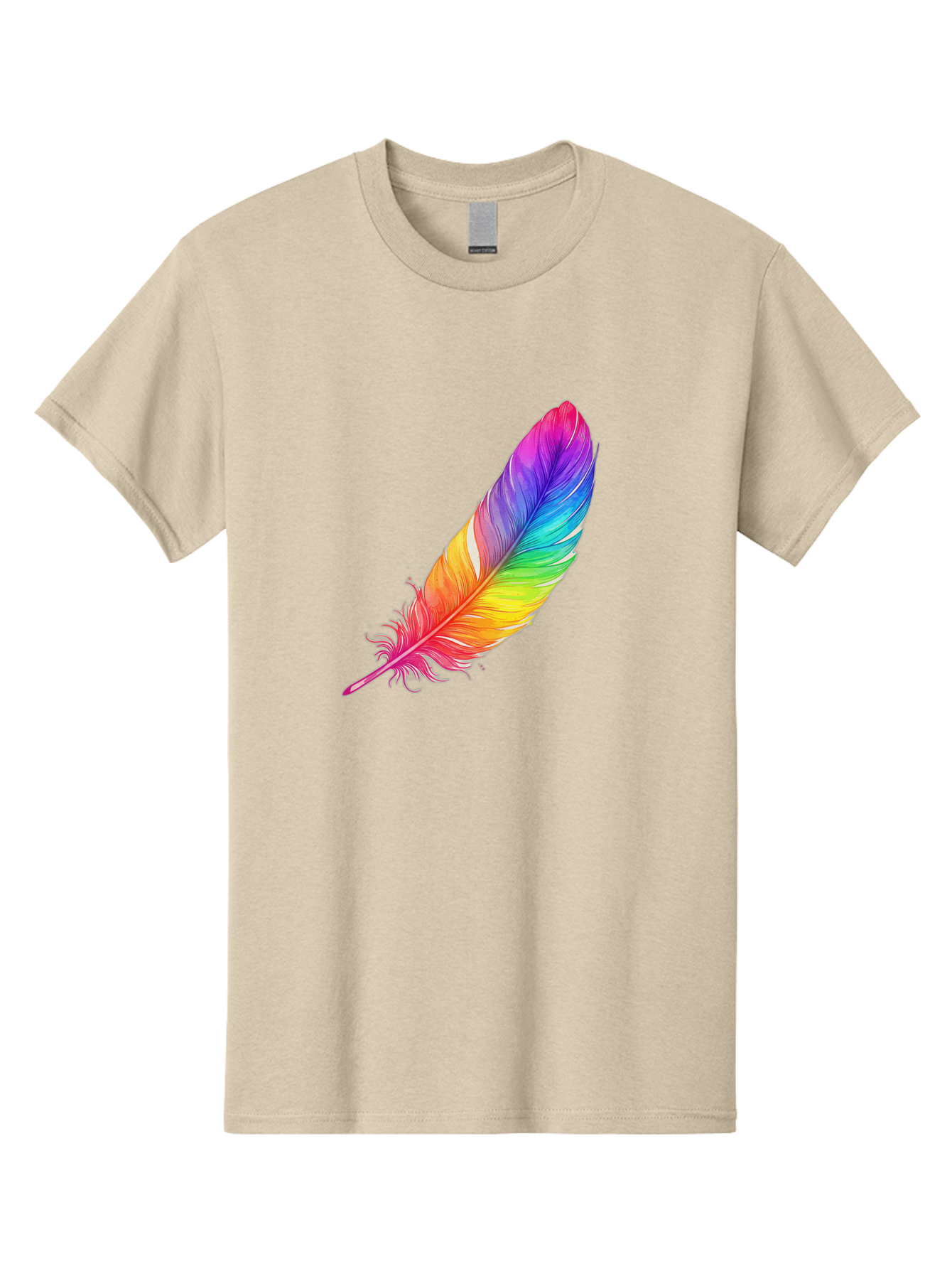 Rainbow-Feather-11 Men'S Graphic Tee, 100% Cotton, Comfortable Casual Summer Wear, Machine Washable, Vintage Camera, Old Camera, Antique Camera, Black Camera, Classic Photography, Photography Equipment, Nostalgic Device, Film Camera, Baj219