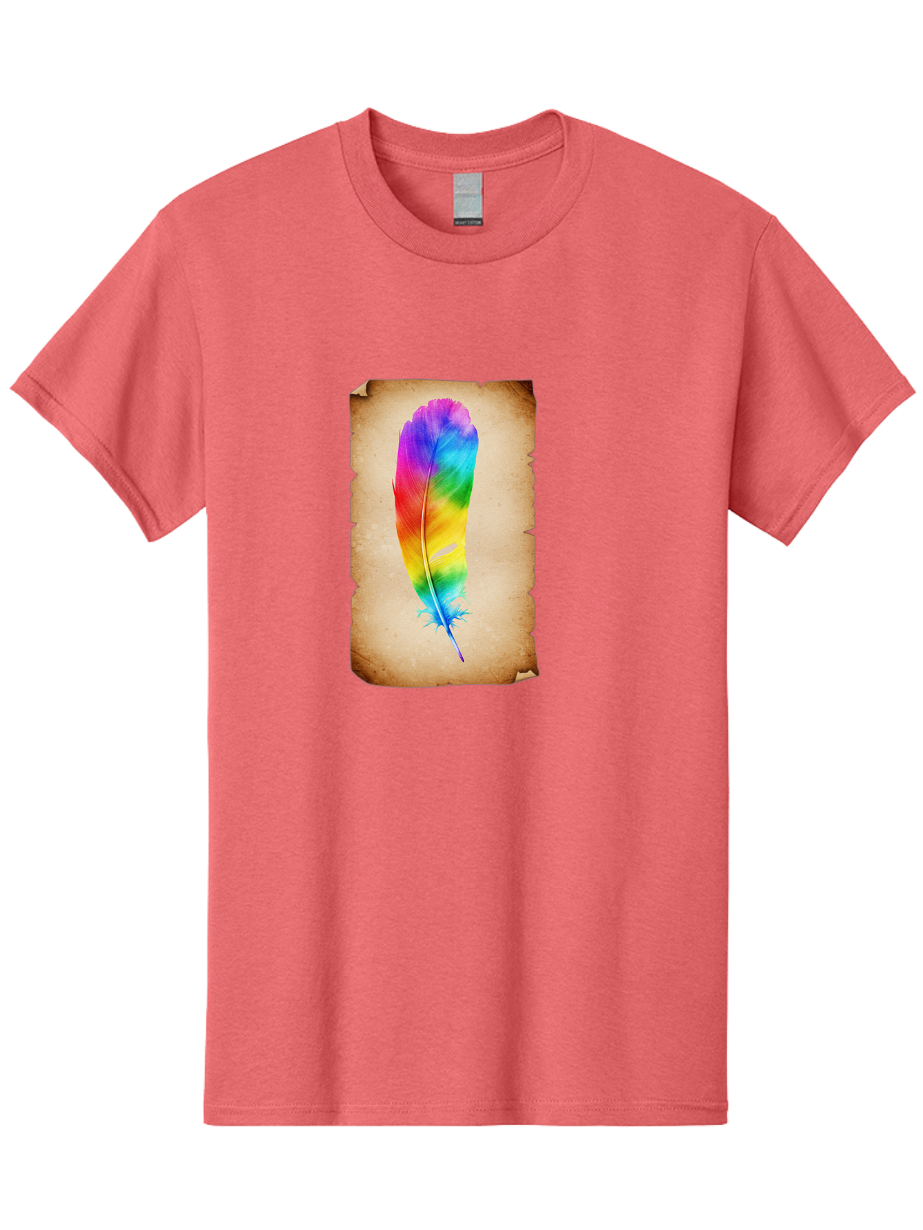 Rainbow-Feather-12 Men'S Graphic Tee, 100% Cotton, Comfortable Casual Summer Wear, Machine Washable, Vintage Camera, Old Camera, Antique Camera, Black Camera, Classic Photography, Photography Equipment, Nostalgic Device, Film Camera, Baj220