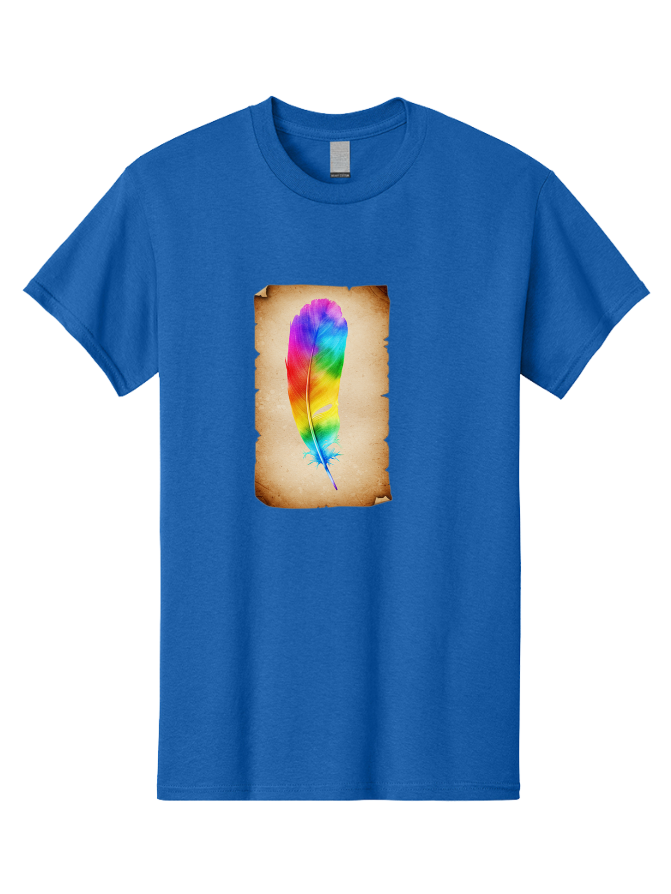 Rainbow-Feather-12 Men'S Graphic Tee, 100% Cotton, Comfortable Casual Summer Wear, Machine Washable, Vintage Camera, Old Camera, Antique Camera, Black Camera, Classic Photography, Photography Equipment, Nostalgic Device, Film Camera, Baj220