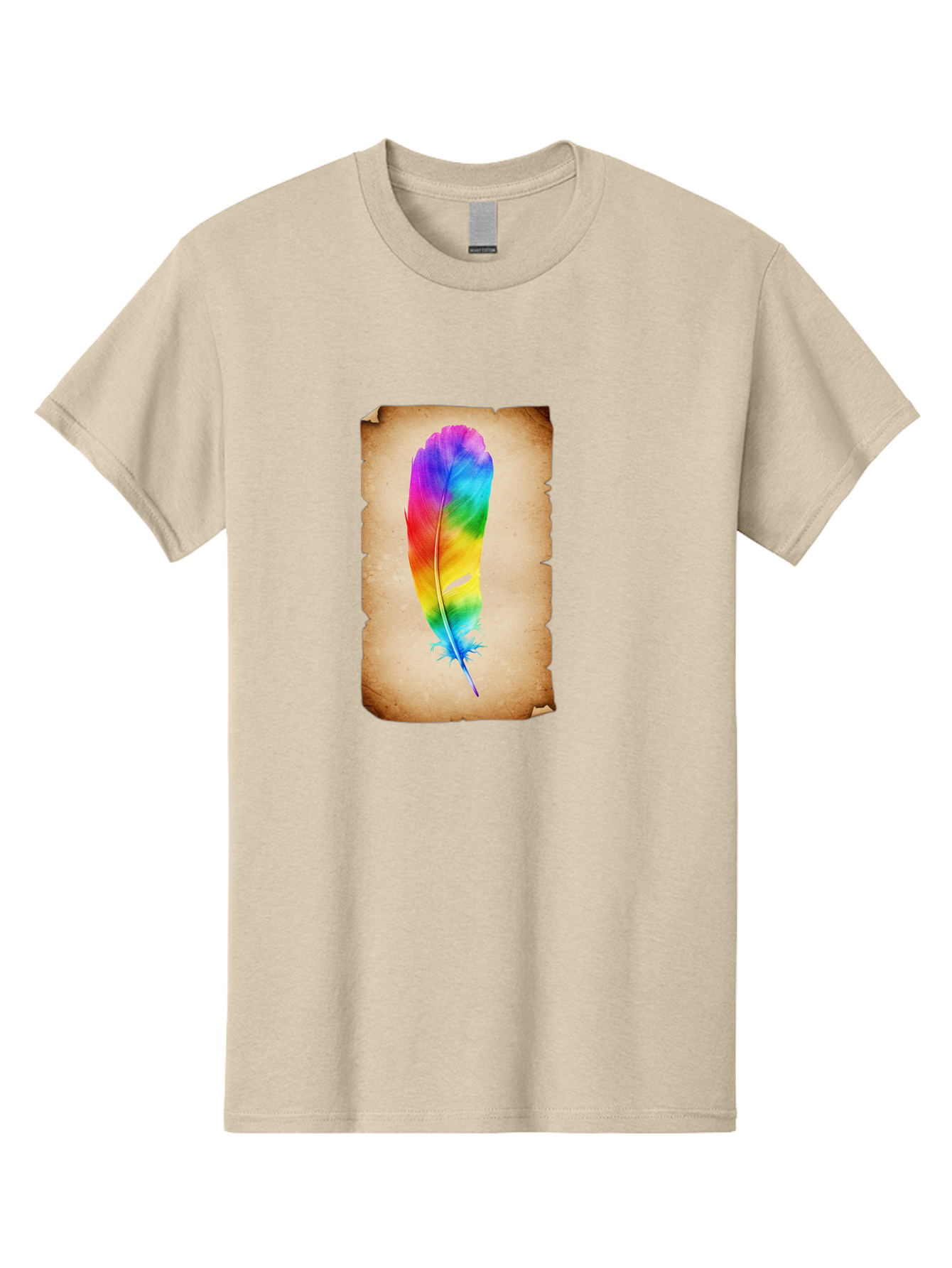 Rainbow-Feather-12 Men'S Graphic Tee, 100% Cotton, Comfortable Casual Summer Wear, Machine Washable, Vintage Camera, Old Camera, Antique Camera, Black Camera, Classic Photography, Photography Equipment, Nostalgic Device, Film Camera, Baj220
