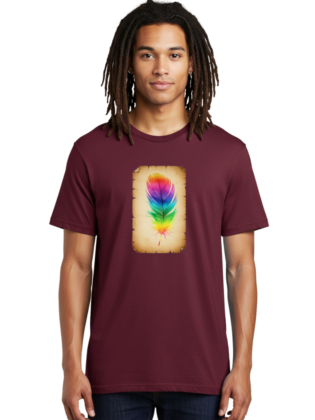 Rainbow-Feather-13 Men'S Graphic Tee, 100% Cotton, Comfortable Casual Summer Wear, Machine Washable, Vintage Camera, Old Camera, Antique Camera, Black Camera, Classic Photography, Photography Equipment, Nostalgic Device, Film Camera, Baj221