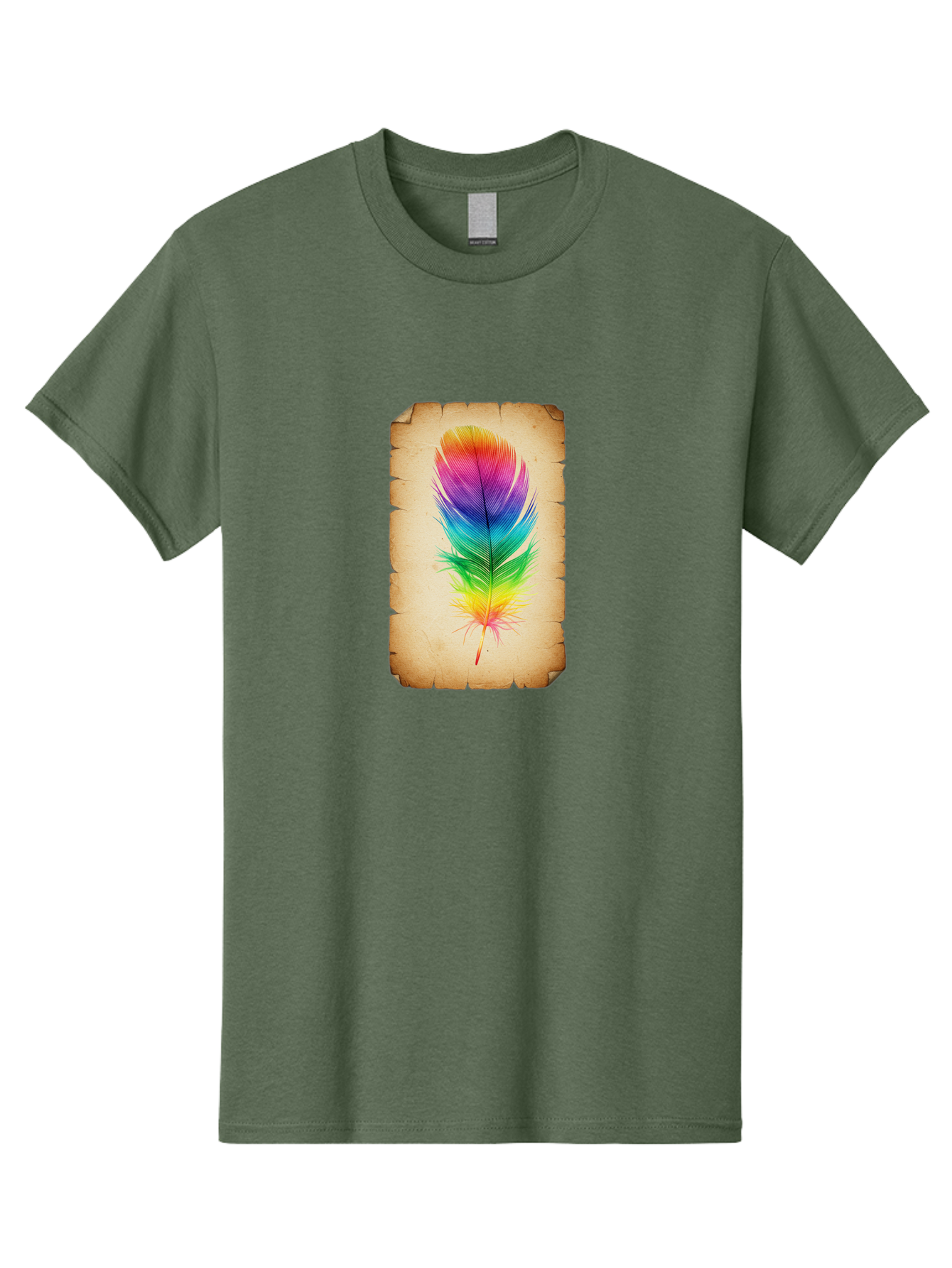 Rainbow-Feather-13 Men'S Graphic Tee, 100% Cotton, Comfortable Casual Summer Wear, Machine Washable, Vintage Camera, Old Camera, Antique Camera, Black Camera, Classic Photography, Photography Equipment, Nostalgic Device, Film Camera, Baj221