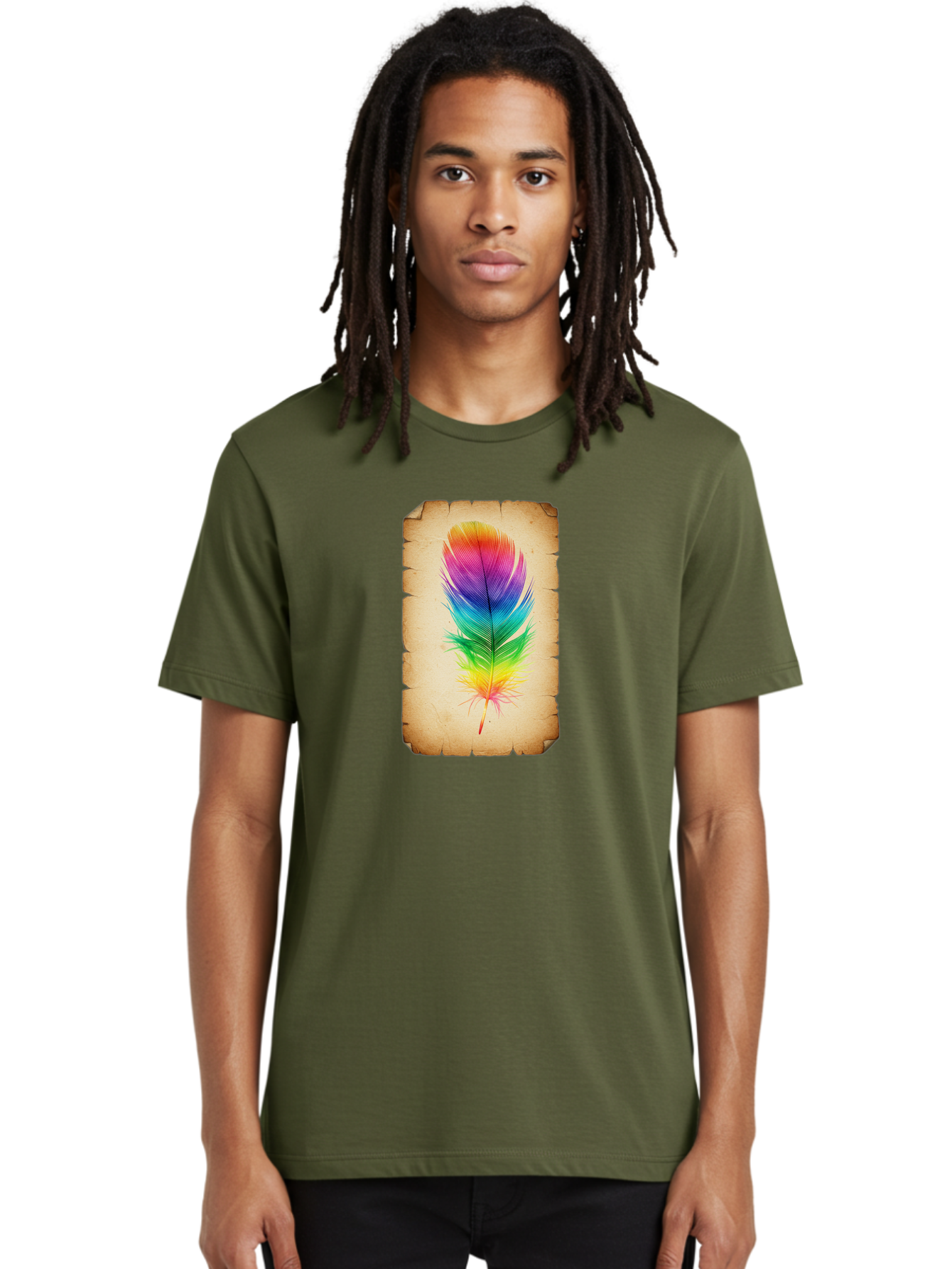 Rainbow-Feather-13 Men'S Graphic Tee, 100% Cotton, Comfortable Casual Summer Wear, Machine Washable, Vintage Camera, Old Camera, Antique Camera, Black Camera, Classic Photography, Photography Equipment, Nostalgic Device, Film Camera, Baj221