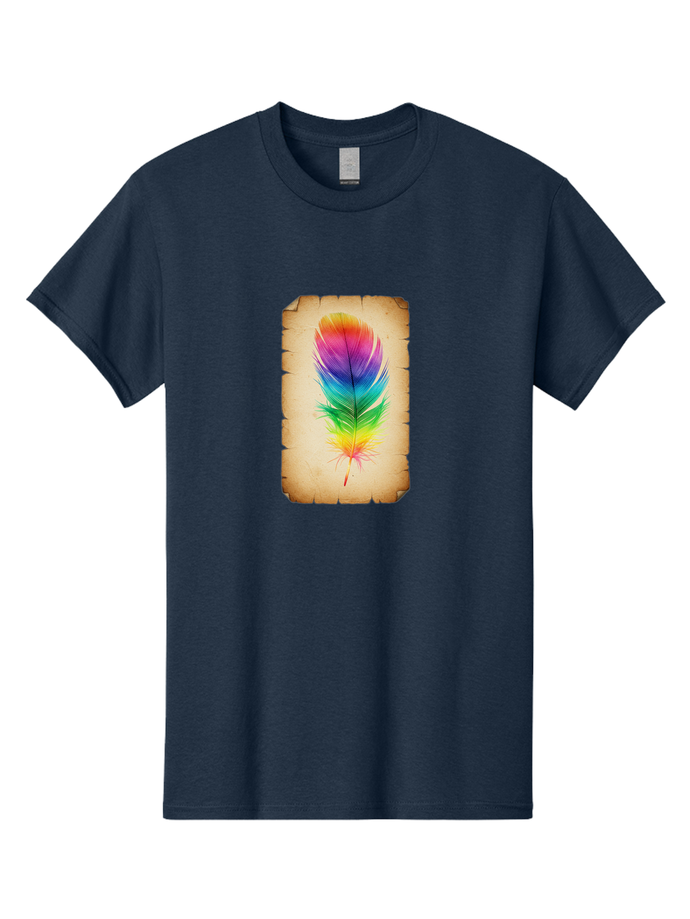 Rainbow-Feather-13 Men'S Graphic Tee, 100% Cotton, Comfortable Casual Summer Wear, Machine Washable, Vintage Camera, Old Camera, Antique Camera, Black Camera, Classic Photography, Photography Equipment, Nostalgic Device, Film Camera, Baj221
