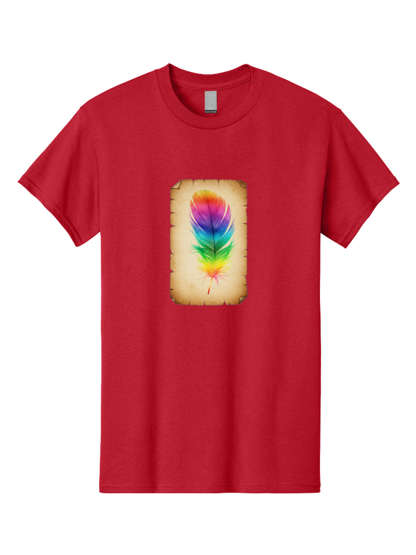 Rainbow-Feather-13 Men'S Graphic Tee, 100% Cotton, Comfortable Casual Summer Wear, Machine Washable, Vintage Camera, Old Camera, Antique Camera, Black Camera, Classic Photography, Photography Equipment, Nostalgic Device, Film Camera, Baj221