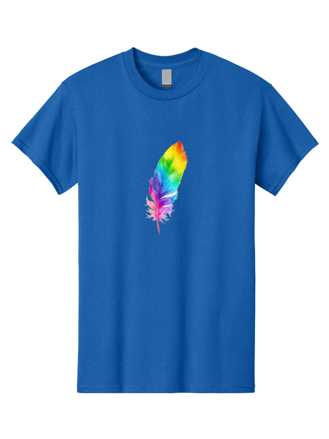Rainbow-Feather-14 Men'S Graphic Tee, 100% Cotton, Comfortable Casual Summer Wear, Machine Washable, Vintage Camera, Old Camera, Antique Camera, Black Camera, Classic Photography, Photography Equipment, Nostalgic Device, Film Camera, Baj222