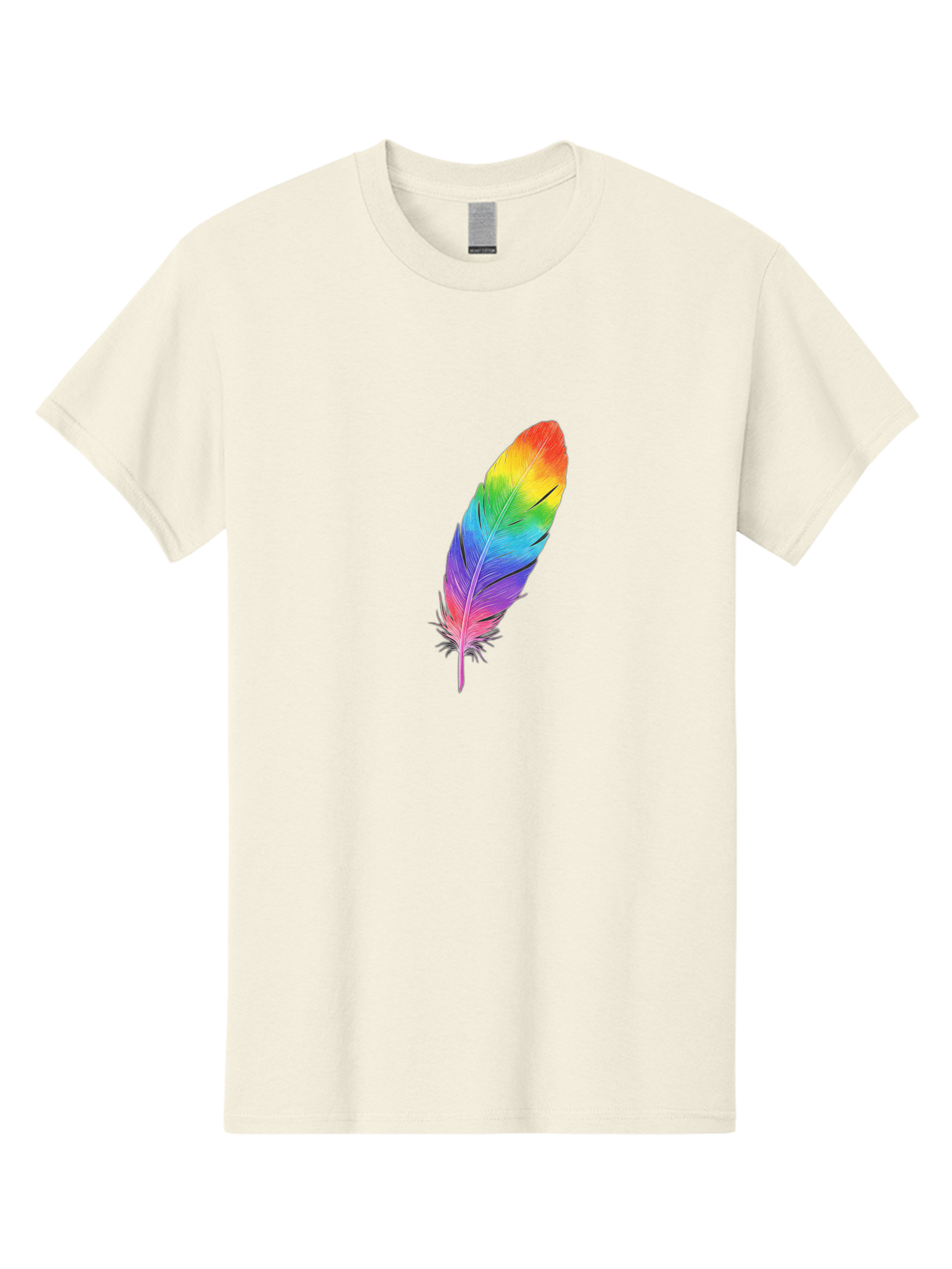 Rainbow-Feather-15 Men'S Graphic Tee, 100% Cotton, Comfortable Casual Summer Wear, Machine Washable, Vintage Camera, Old Camera, Antique Camera, Black Camera, Classic Photography, Photography Equipment, Nostalgic Device, Film Camera, Baj223