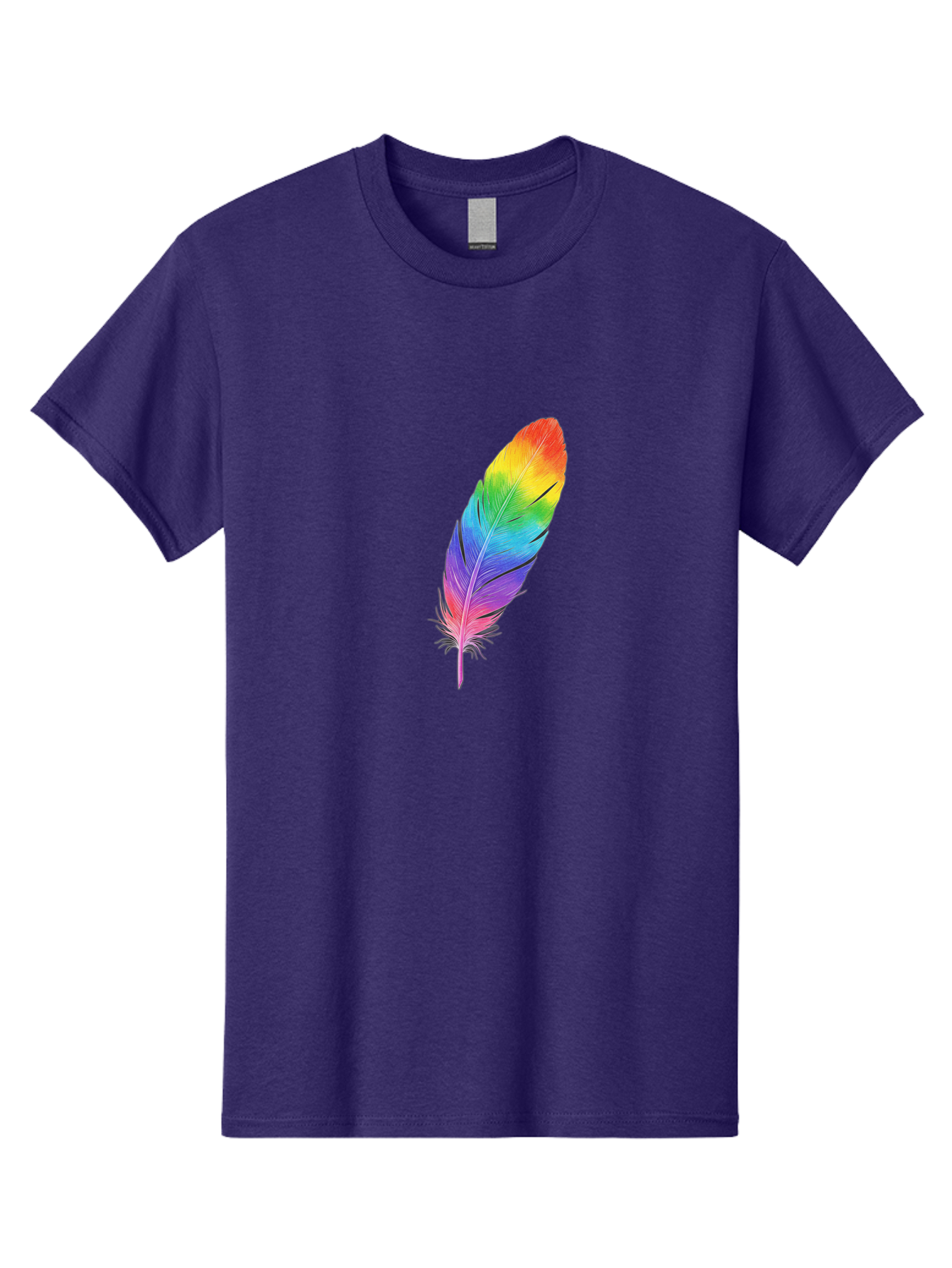 Rainbow-Feather-15 Men'S Graphic Tee, 100% Cotton, Comfortable Casual Summer Wear, Machine Washable, Vintage Camera, Old Camera, Antique Camera, Black Camera, Classic Photography, Photography Equipment, Nostalgic Device, Film Camera, Baj223