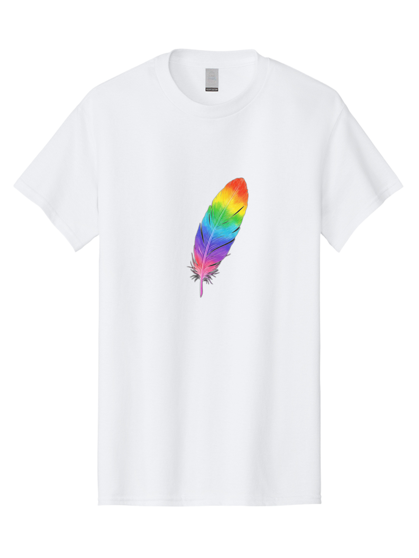 Rainbow-Feather-15 Men'S Graphic Tee, 100% Cotton, Comfortable Casual Summer Wear, Machine Washable, Vintage Camera, Old Camera, Antique Camera, Black Camera, Classic Photography, Photography Equipment, Nostalgic Device, Film Camera, Baj223