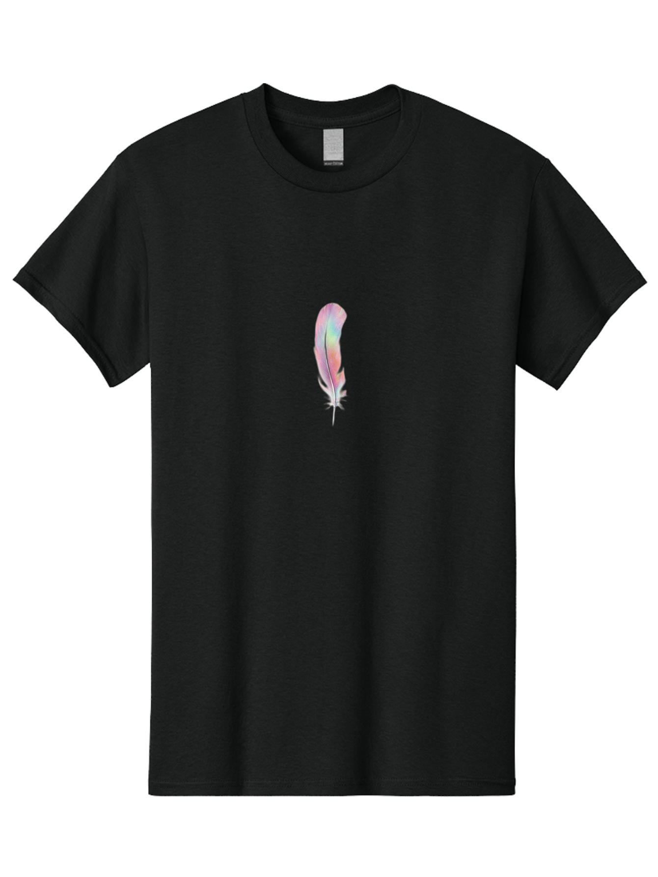 Rainbow-Feather-16 Men'S Graphic Tee, 100% Cotton, Comfortable Casual Summer Wear, Machine Washable, Vintage Camera, Old Camera, Antique Camera, Black Camera, Classic Photography, Photography Equipment, Nostalgic Device, Film Camera, Baj224