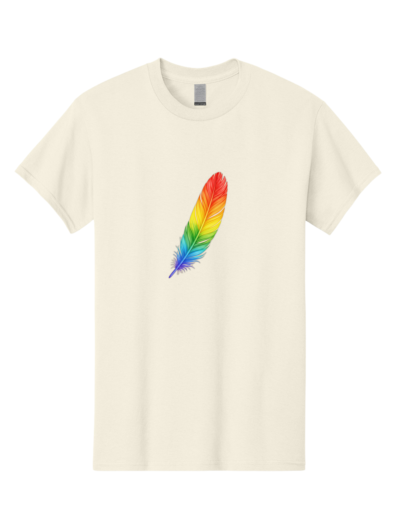 Rainbow-Feather-4 Men'S Graphic Tee, 100% Cotton, Comfortable Casual Summer Wear, Machine Washable, Vintage Camera, Old Camera, Antique Camera, Black Camera, Classic Photography, Photography Equipment, Nostalgic Device, Film Camera, Camera Art Baj227
