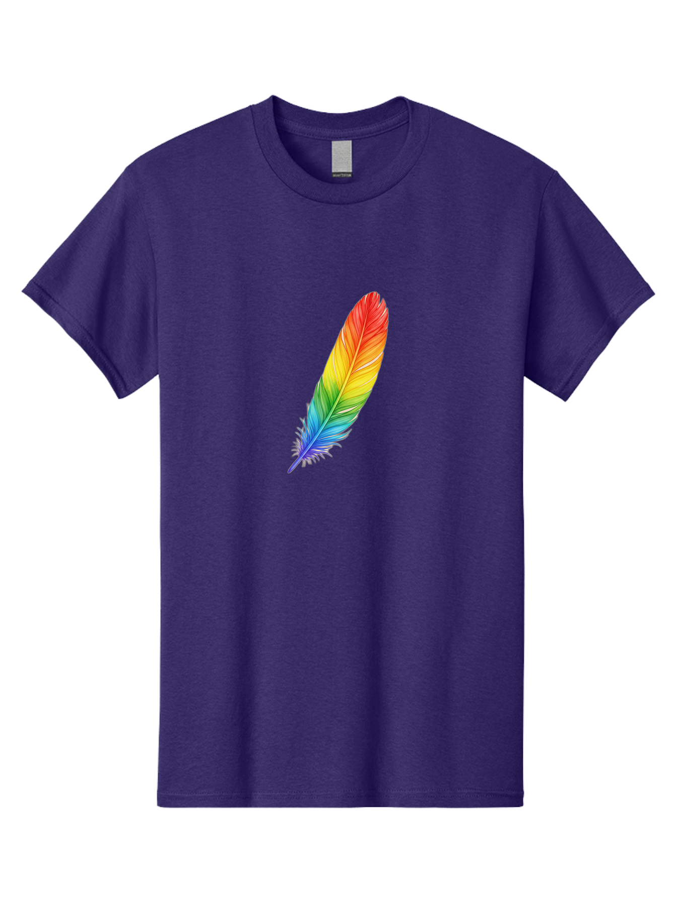 Rainbow-Feather-4 Men'S Graphic Tee, 100% Cotton, Comfortable Casual Summer Wear, Machine Washable, Vintage Camera, Old Camera, Antique Camera, Black Camera, Classic Photography, Photography Equipment, Nostalgic Device, Film Camera, Camera Art Baj227
