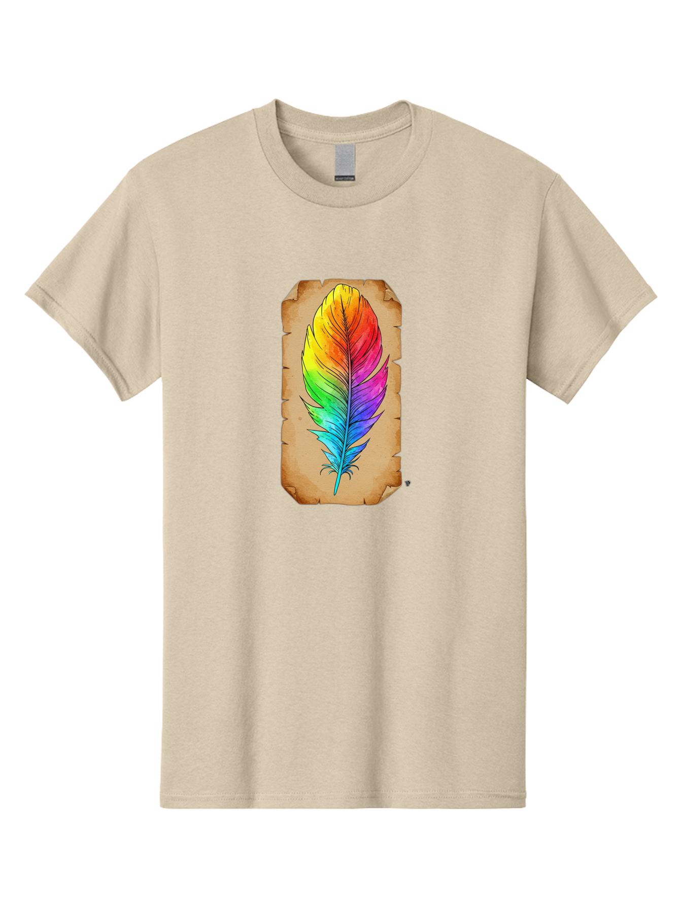 Rainbow-Feather-7 Men'S Graphic Tee, 100% Cotton, Comfortable Casual Summer Wear, Machine Washable, Vintage Camera, Old Camera, Antique Camera, Black Camera, Classic Photography, Photography Equipment, Nostalgic Device, Film Camera, Camera Art Baj230
