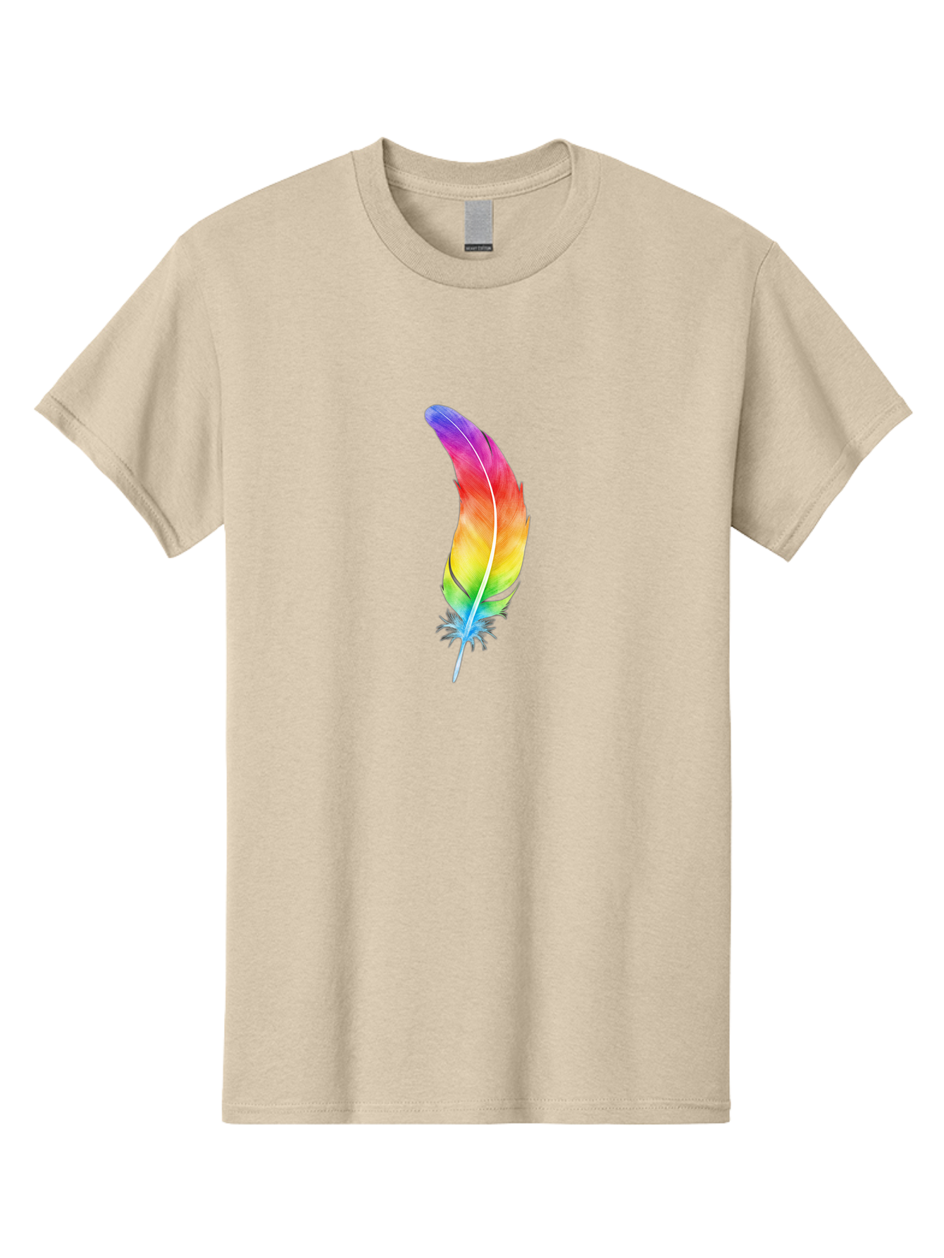Rainbow-Feather-8 Men'S Graphic Tee, 100% Cotton, Comfortable Casual Summer Wear, Machine Washable, Vintage Camera, Old Camera, Antique Camera, Black Camera, Classic Photography, Photography Equipment, Nostalgic Device, Film Camera, Camera Art Baj231