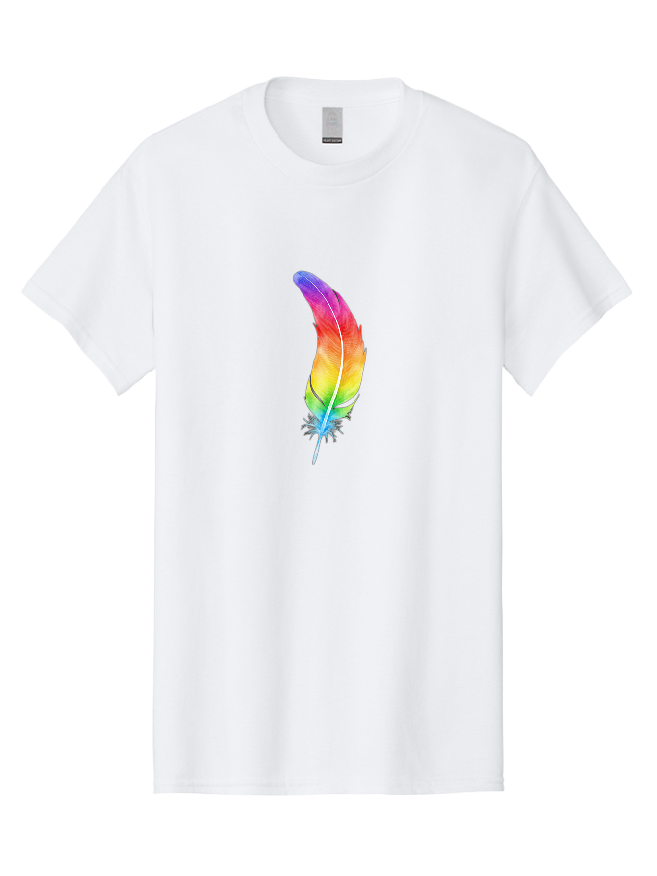 Rainbow-Feather-8 Men'S Graphic Tee, 100% Cotton, Comfortable Casual Summer Wear, Machine Washable, Vintage Camera, Old Camera, Antique Camera, Black Camera, Classic Photography, Photography Equipment, Nostalgic Device, Film Camera, Camera Art Baj231