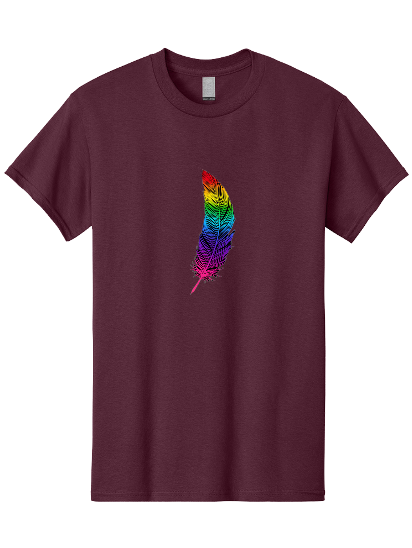 Rainbow-Feather Men'S Graphic Tee, 100% Cotton, Comfortable Casual Summer Wear, Machine Washable, Vintage Camera, Old Camera, Antique Camera, Black Camera, Classic Photography, Photography Equipment, Nostalgic Device, Film Camera, Camera Art Baj233
