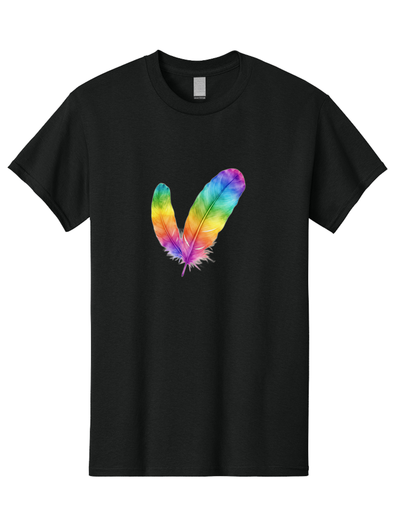 Rainbow-Feathers Men'S Graphic Tee, 100% Cotton, Comfortable Casual Summer Wear, Machine Washable, Vintage Camera, Old Camera, Antique Camera, Black Camera, Classic Photography, Photography Equipment, Nostalgic Device, Film Camera, Camera Art Baj234