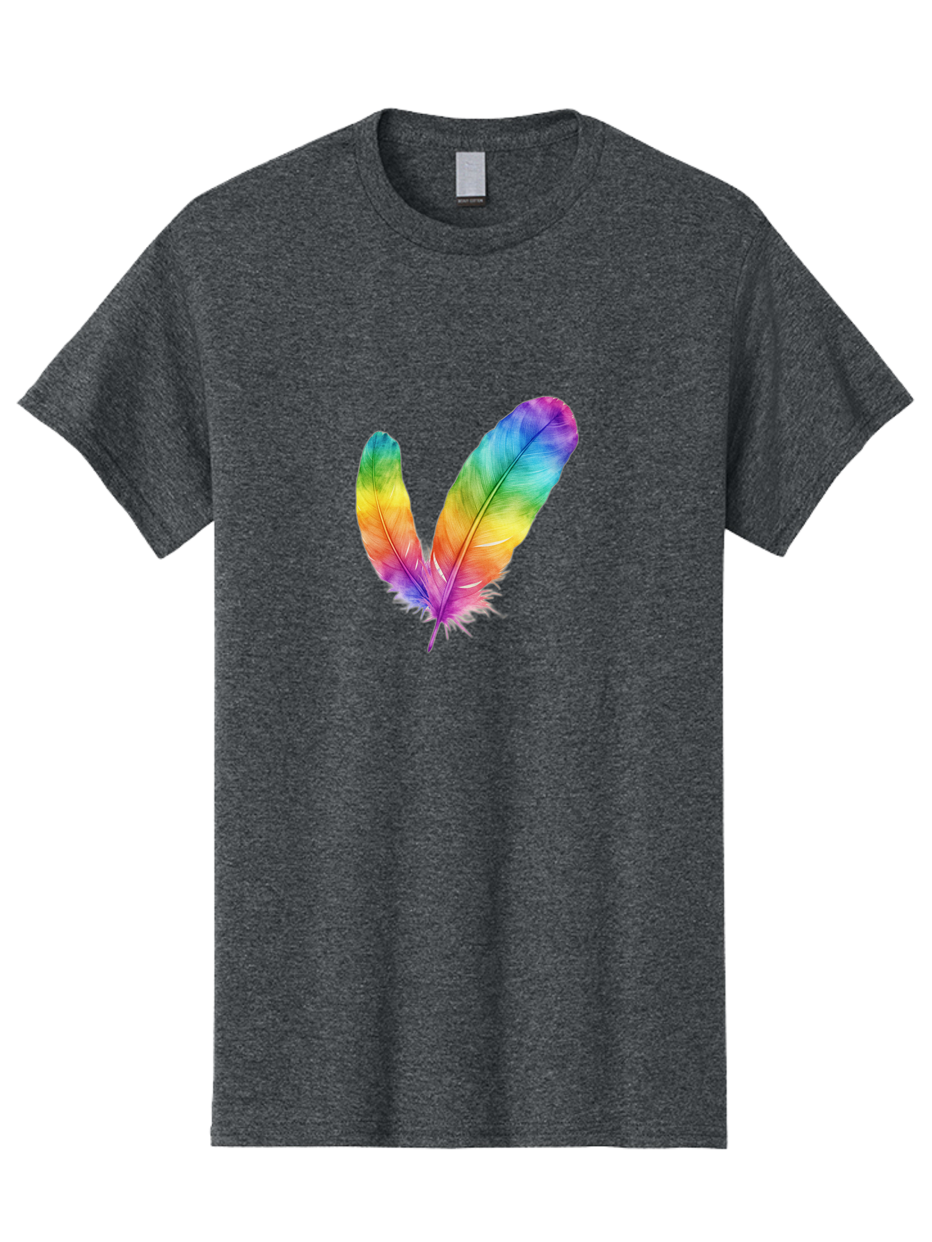 Rainbow-Feathers Men'S Graphic Tee, 100% Cotton, Comfortable Casual Summer Wear, Machine Washable, Vintage Camera, Old Camera, Antique Camera, Black Camera, Classic Photography, Photography Equipment, Nostalgic Device, Film Camera, Camera Art Baj234
