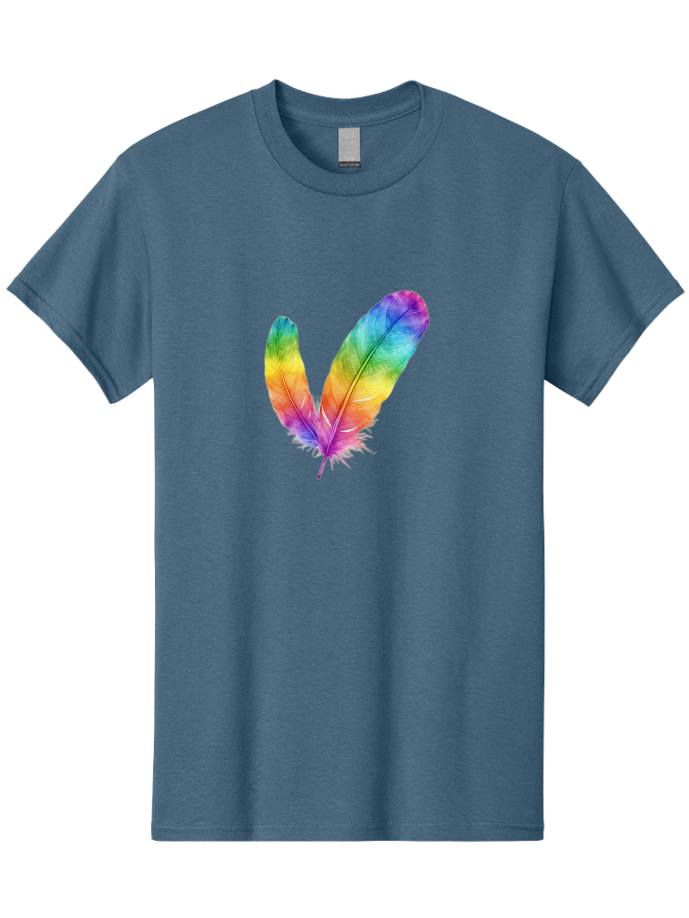 Rainbow-Feathers Men'S Graphic Tee, 100% Cotton, Comfortable Casual Summer Wear, Machine Washable, Vintage Camera, Old Camera, Antique Camera, Black Camera, Classic Photography, Photography Equipment, Nostalgic Device, Film Camera, Camera Art Baj234