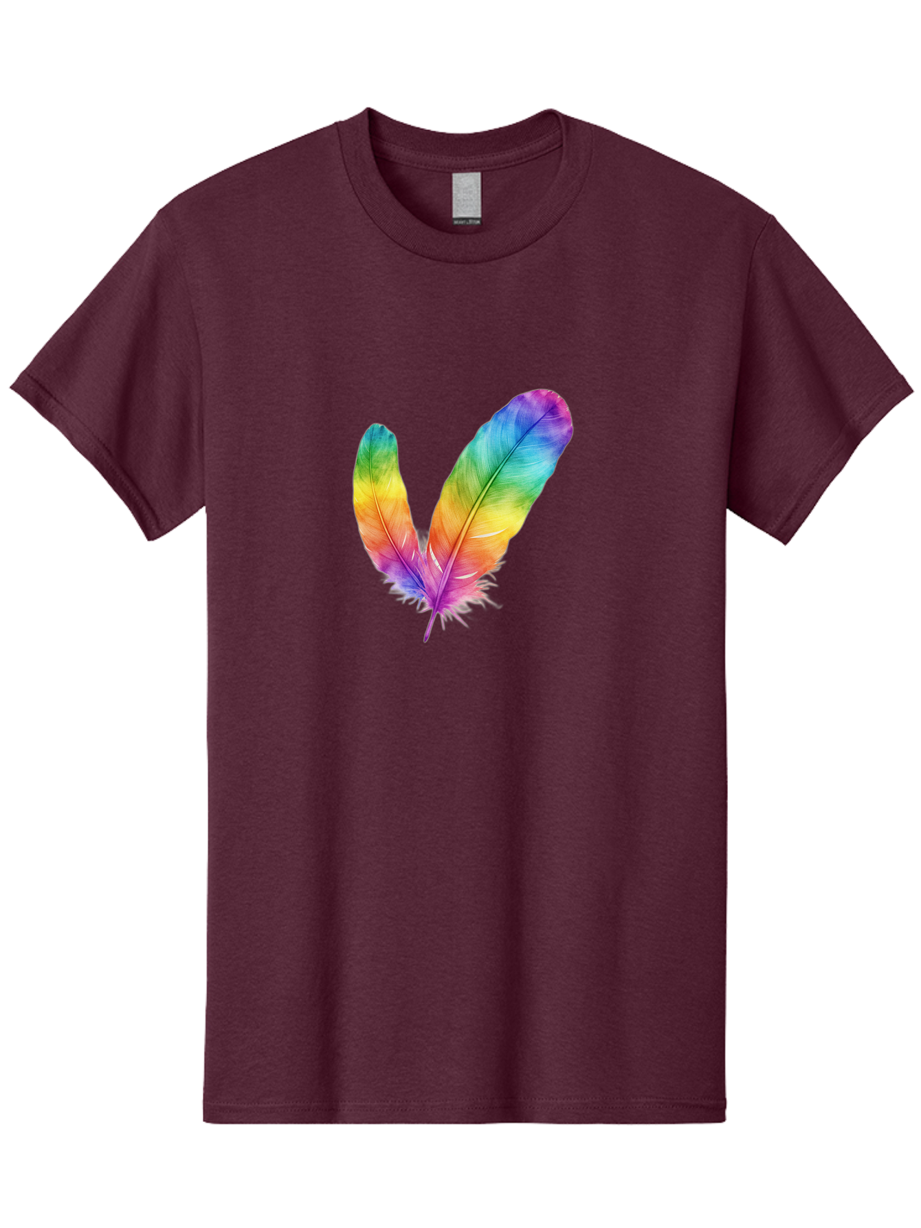 Rainbow-Feathers Men'S Graphic Tee, 100% Cotton, Comfortable Casual Summer Wear, Machine Washable, Vintage Camera, Old Camera, Antique Camera, Black Camera, Classic Photography, Photography Equipment, Nostalgic Device, Film Camera, Camera Art Baj234