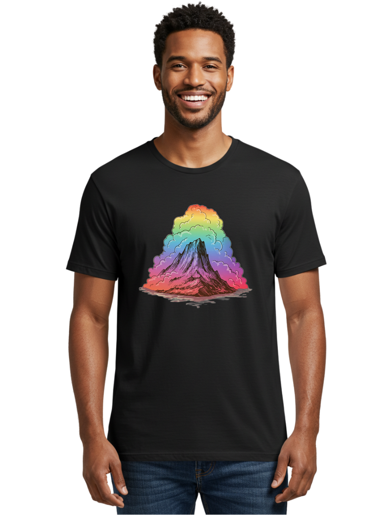 Rainbow-Mountain Men'S Graphic Tee, 100% Cotton, Comfortable Casual Summer Wear, Machine Washable, Vintage Camera, Old Camera, Antique Camera, Black Camera, Classic Photography, Photography Equipment, Nostalgic Device, Film Camera, Camera Art Baj236