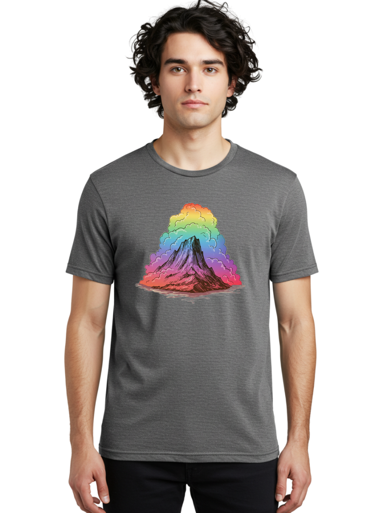 Rainbow-Mountain Men'S Graphic Tee, 100% Cotton, Comfortable Casual Summer Wear, Machine Washable, Vintage Camera, Old Camera, Antique Camera, Black Camera, Classic Photography, Photography Equipment, Nostalgic Device, Film Camera, Camera Art Baj236