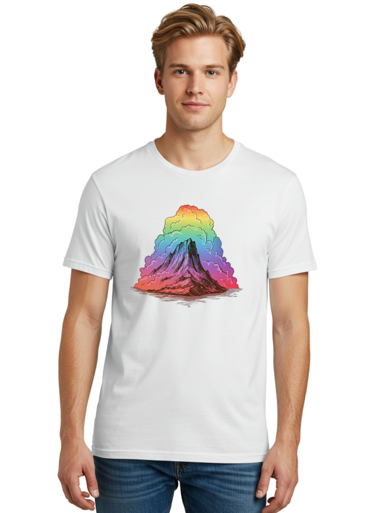 Rainbow-Mountain Men'S Graphic Tee, 100% Cotton, Comfortable Casual Summer Wear, Machine Washable, Vintage Camera, Old Camera, Antique Camera, Black Camera, Classic Photography, Photography Equipment, Nostalgic Device, Film Camera, Camera Art Baj236