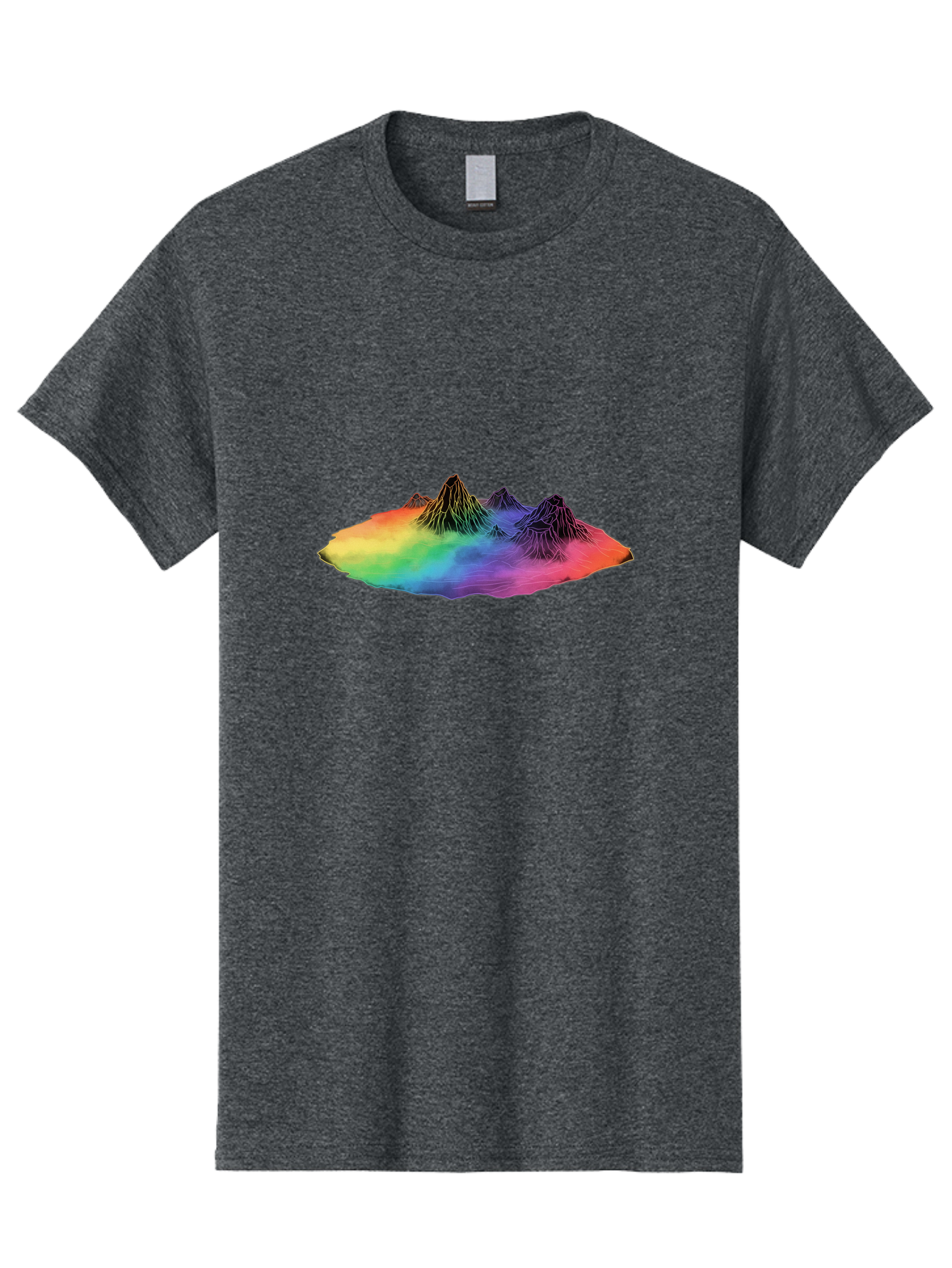 Rainbow-Mountains Men'S Graphic Tee, 100% Cotton, Comfortable Casual Summer Wear, Machine Washable, Vintage Camera, Old Camera, Antique Camera, Black Camera, Classic Photography, Photography Equipment, Nostalgic Device, Film Camera, Camera Art Baj237